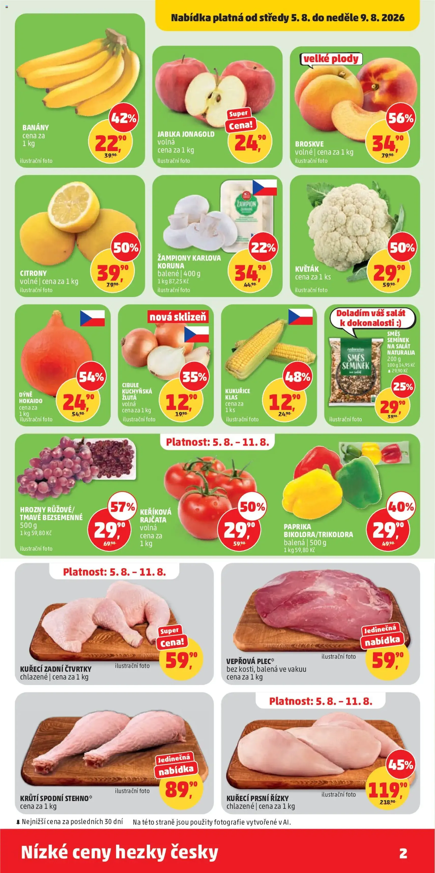 Penny Market leták - platný leták od 05.08.2026 strana 2 z 34