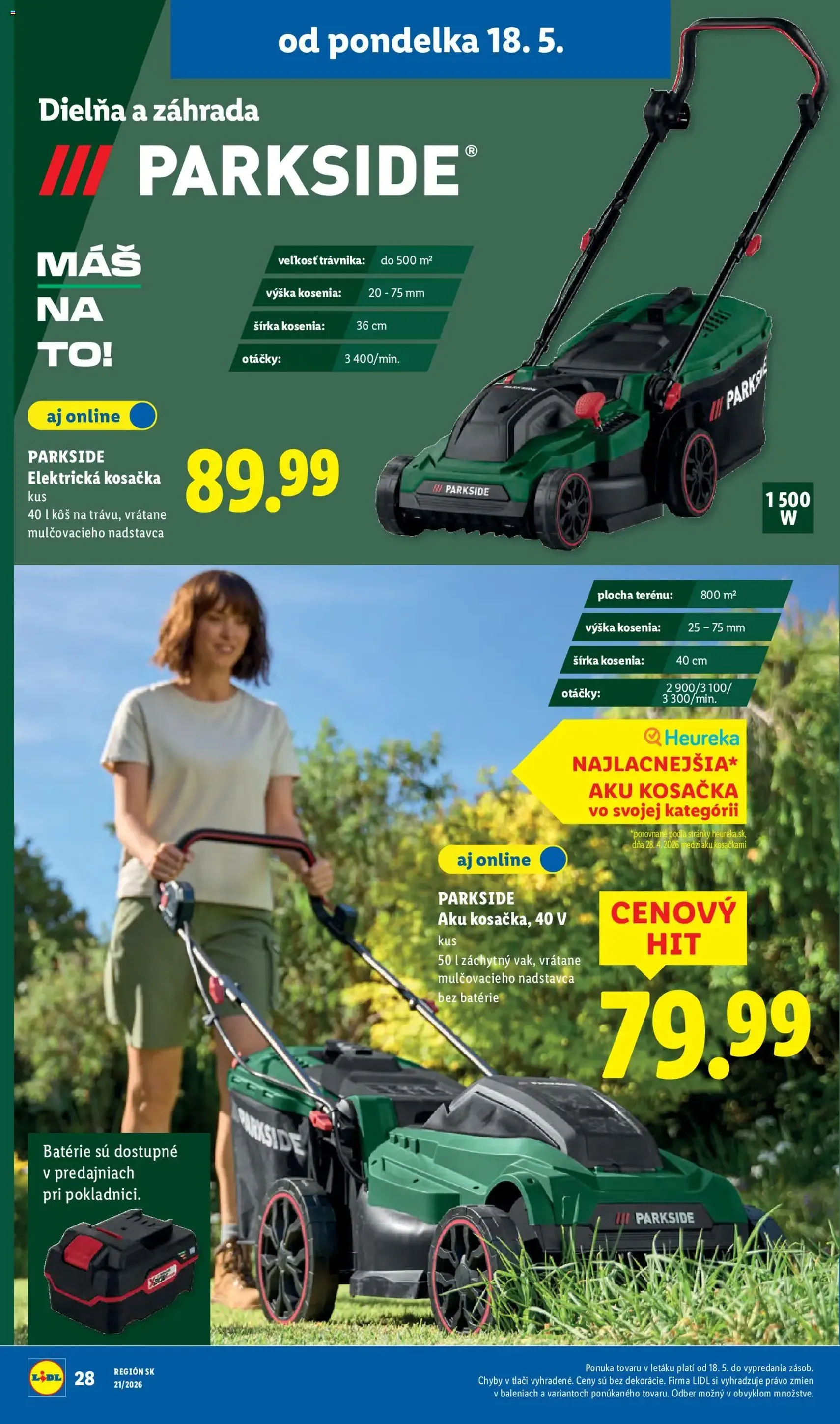 Lidl leták - platný leták od 18.05.2026 strana 36 z 97