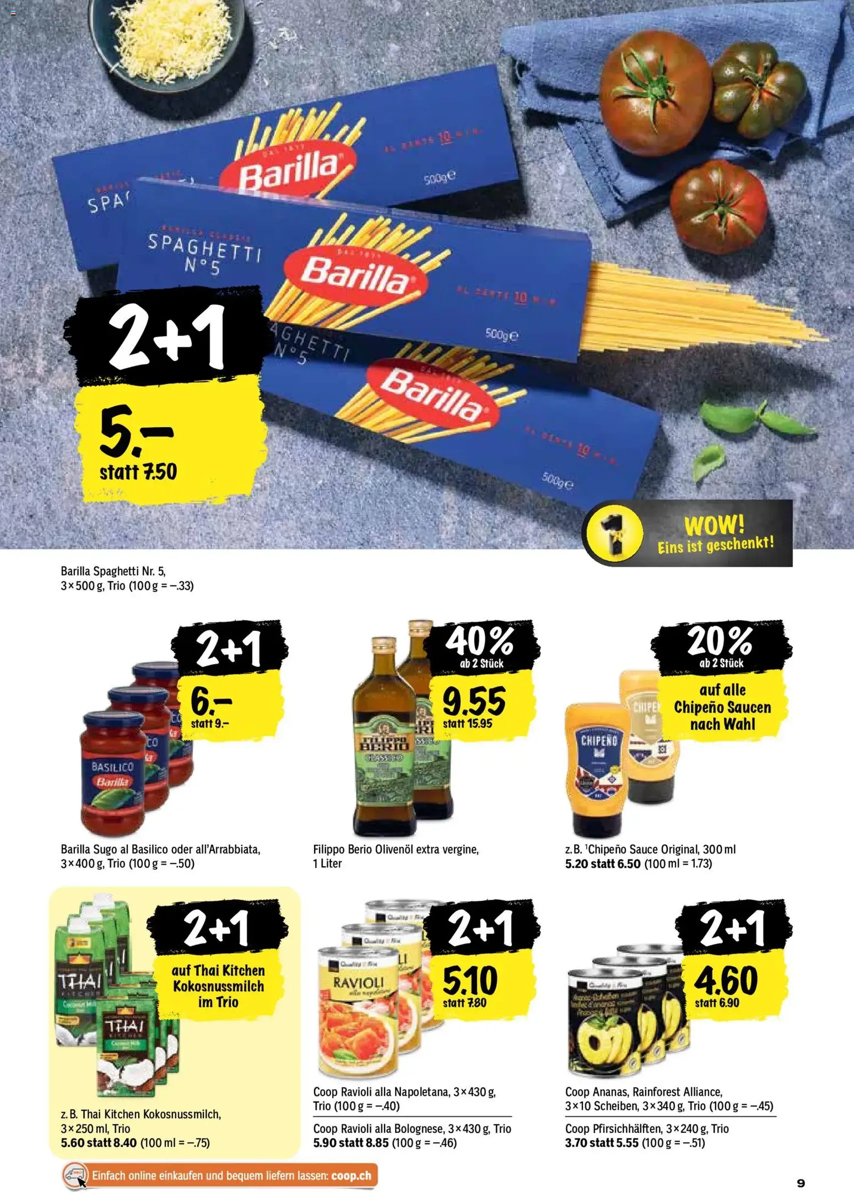 Coop aktionen - Gültiger Prospekt ab 17.09.2026, Seite 9 von insgesamt 24
