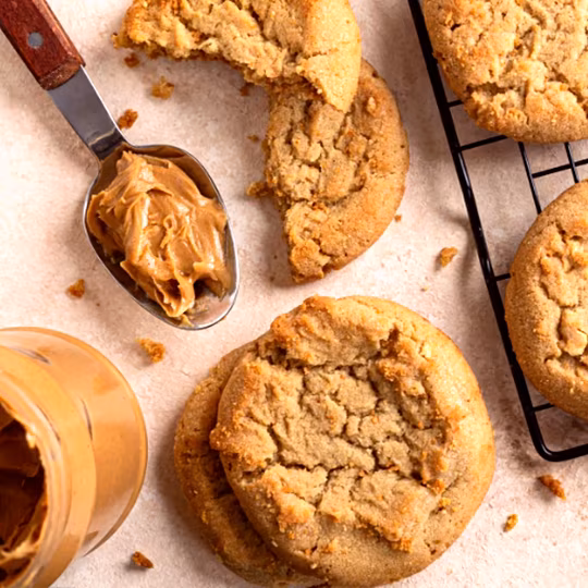 Anteprima ricetta Biscotti al burro di arachidi adatti ai bambini e veloci da preparare
