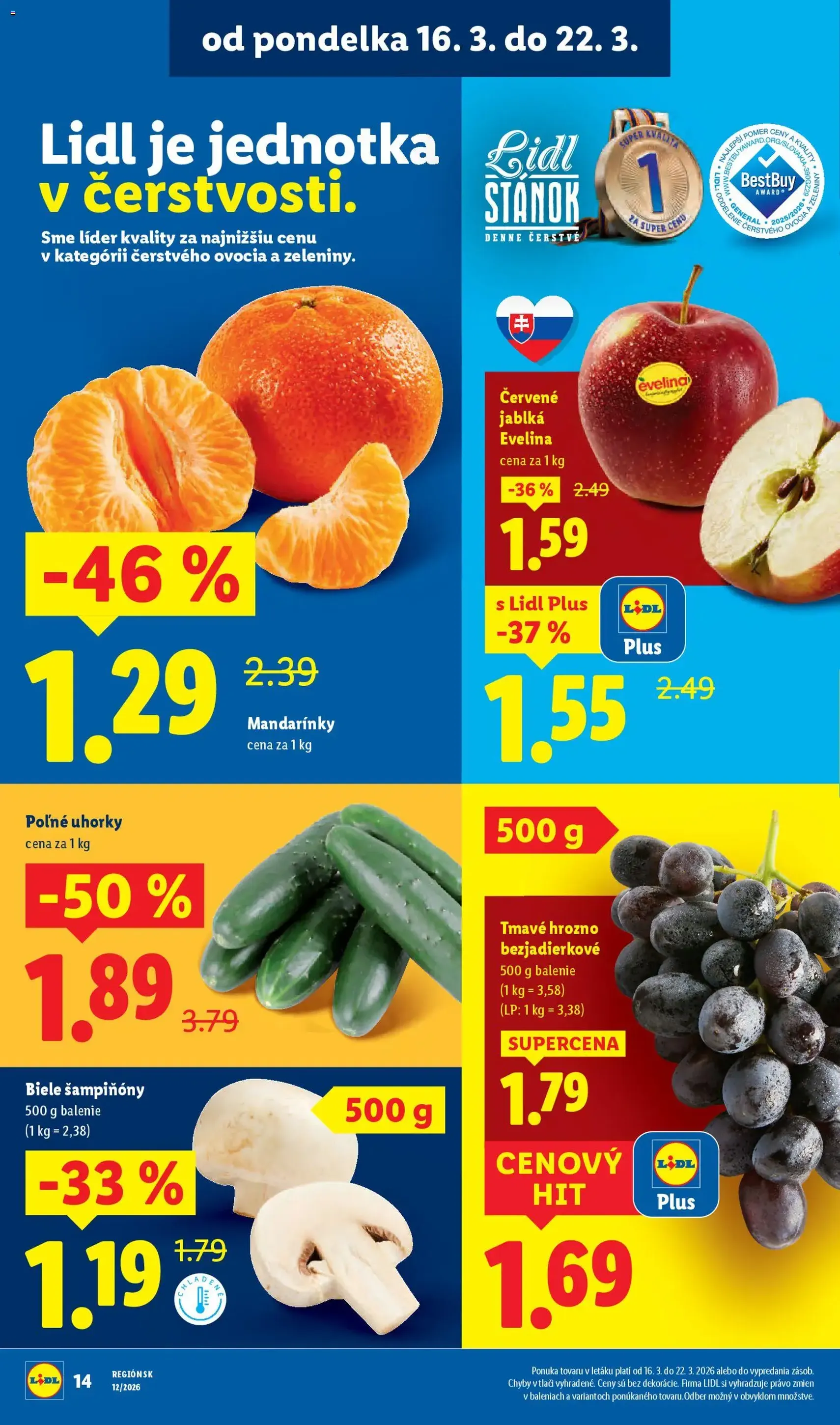 Lidl Leták - platný leták od 16.03.2026 strana 8 z 104