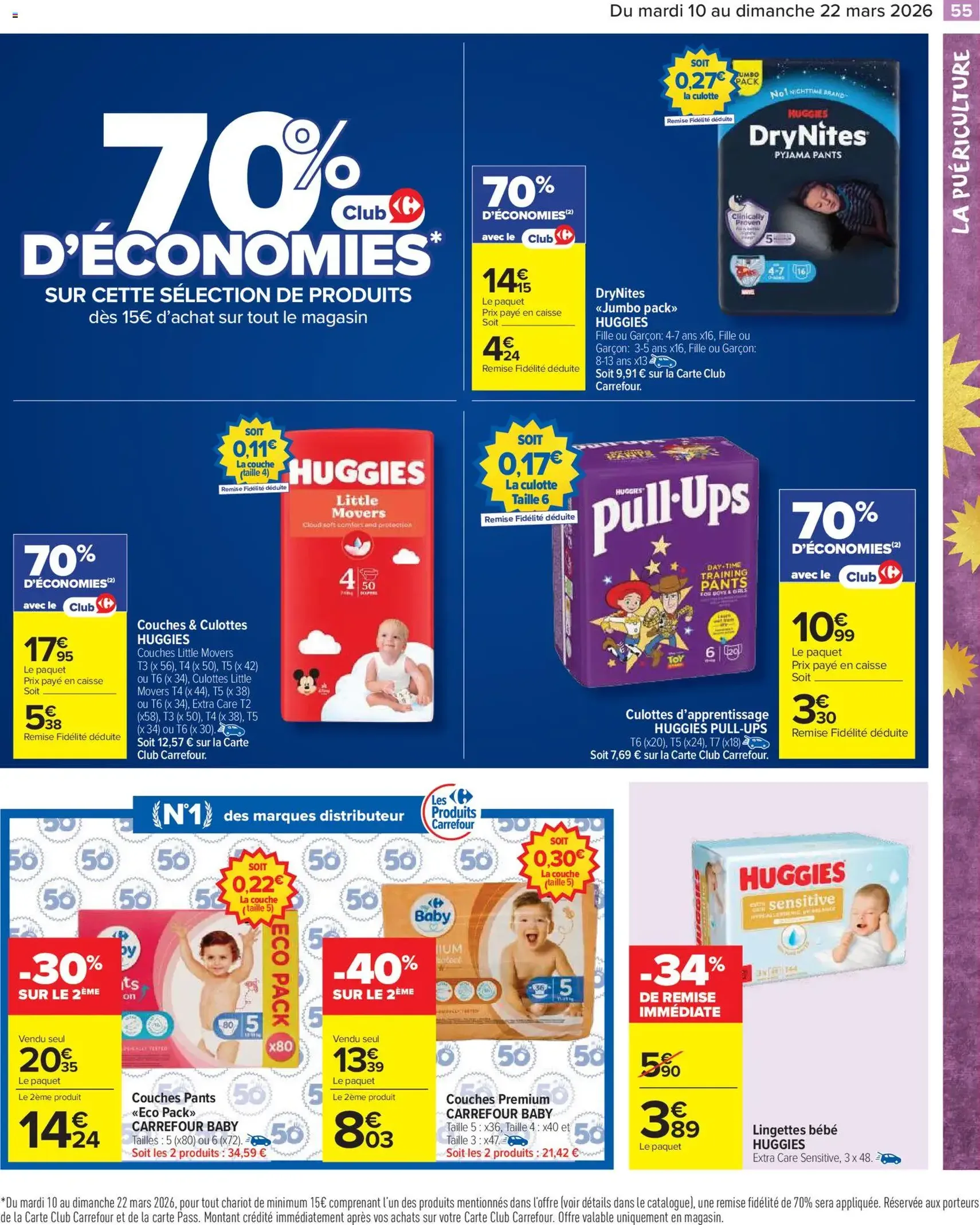 Carrefour Market catalogue semaine 11 - brochure valable à partir du 10/03/2026, page 57 sur 62