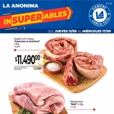 Vista previa del folleto La Anonima catálogo válido desde 11/09/2025