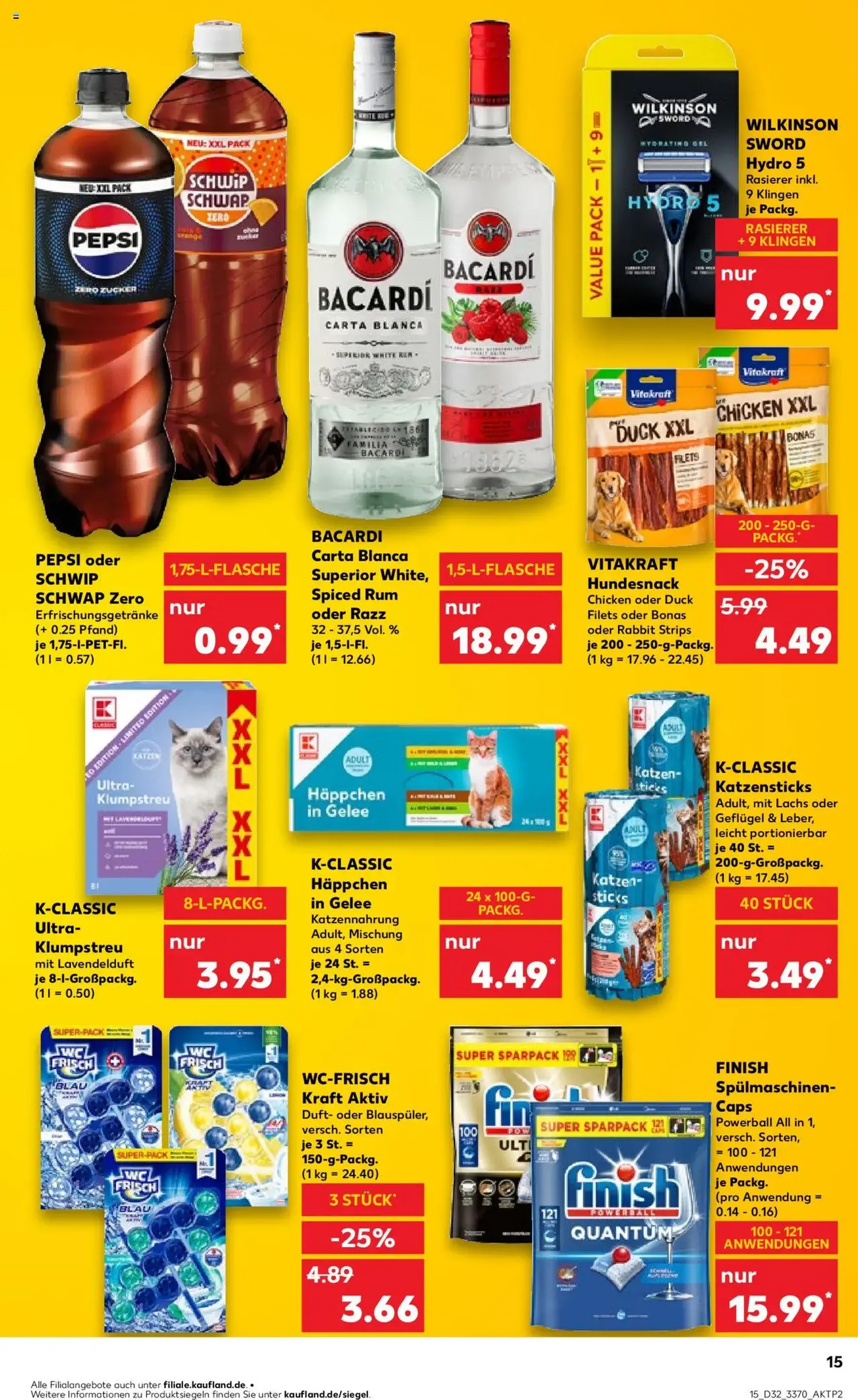 Kaufland Prospekt - Gültiger Prospekt ab 07.08.2025, Seite 15 von insgesamt 60 Kaufland Prospekt - Gültiger Prospekt ab 07.08.2025, Seite 15 von insgesamt 60