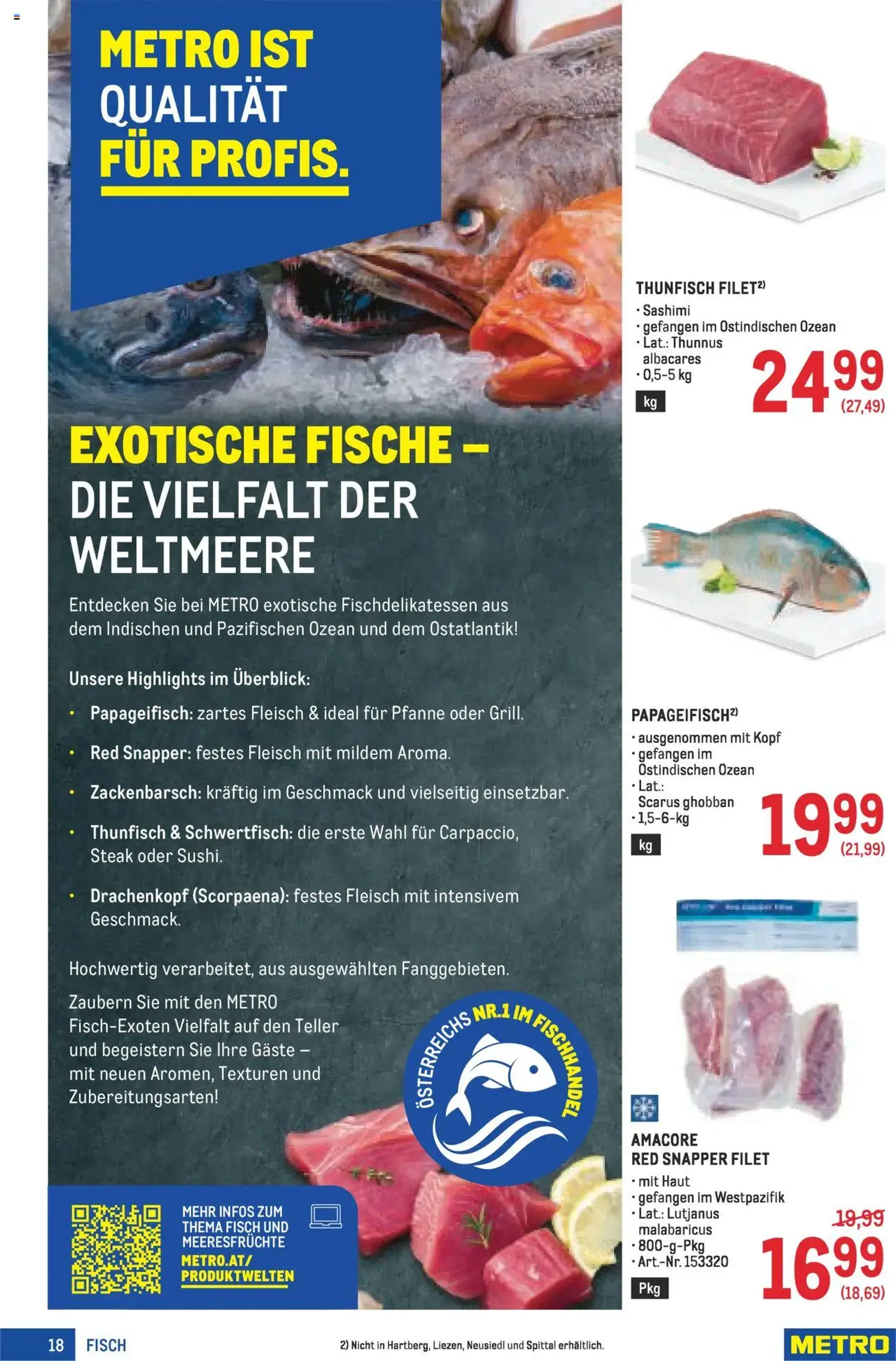 Metro angebote Profi - Gültiger Prospekt ab 18.09.2025, Seite 18 von insgesamt 64 Metro angebote Profi - Gültiger Prospekt ab 18.09.2025, Seite 18 von insgesamt 64