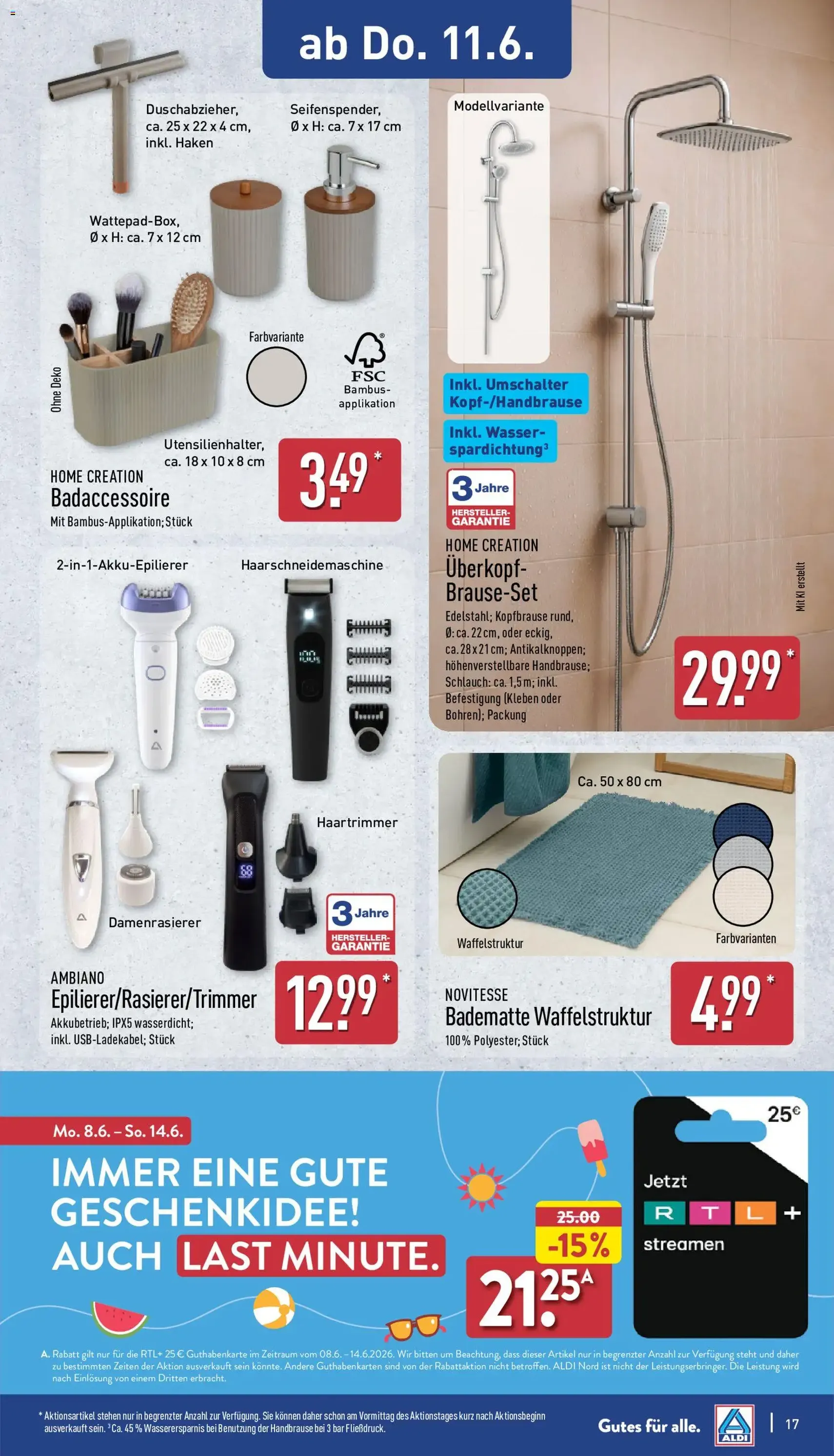 Aldi Prospekt - Gültiger Prospekt ab 08.06.2026, Seite 21 von insgesamt 39