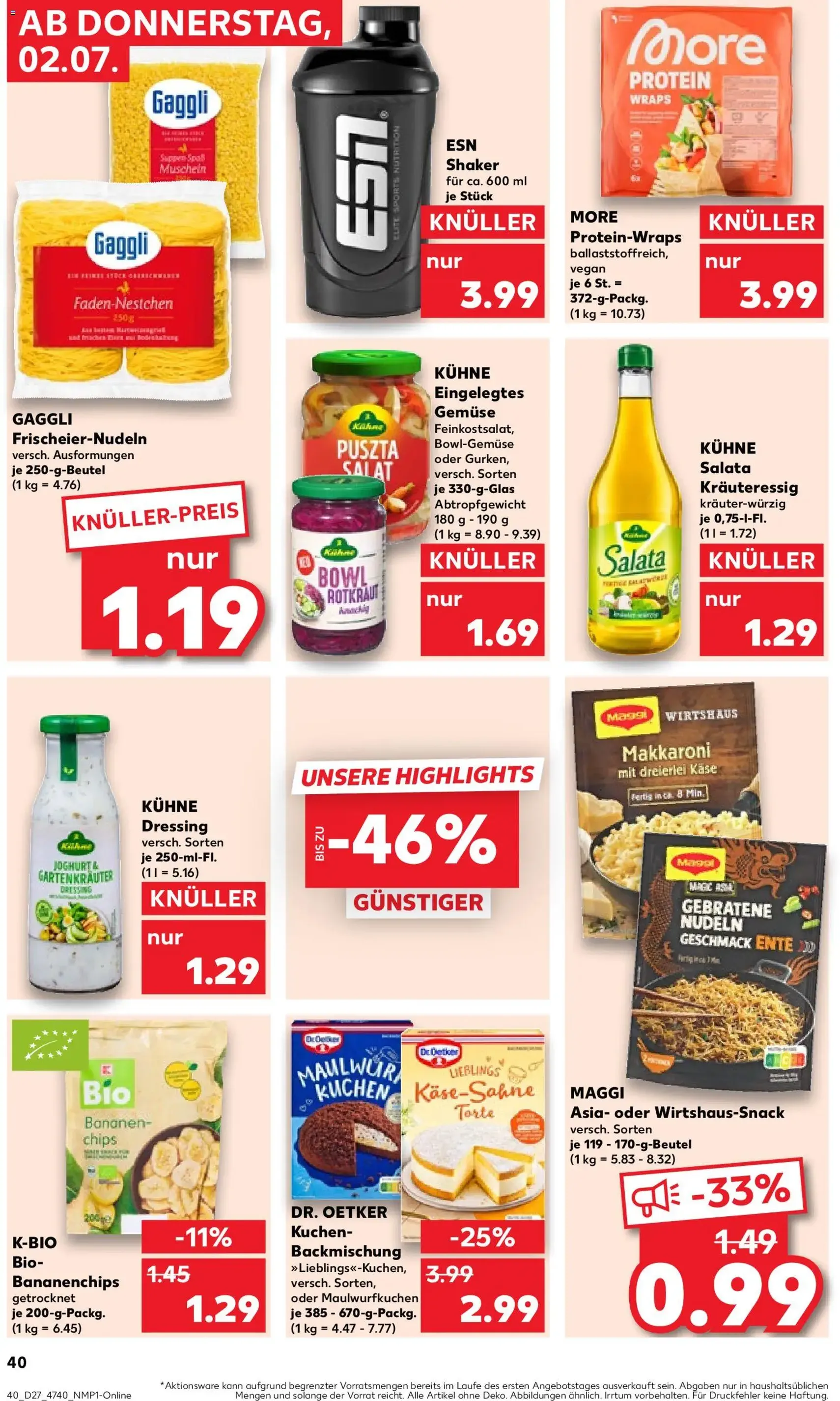 Kaufland DE folder - - geldige folder vanaf 02-07-2026 pagina 40 van 64