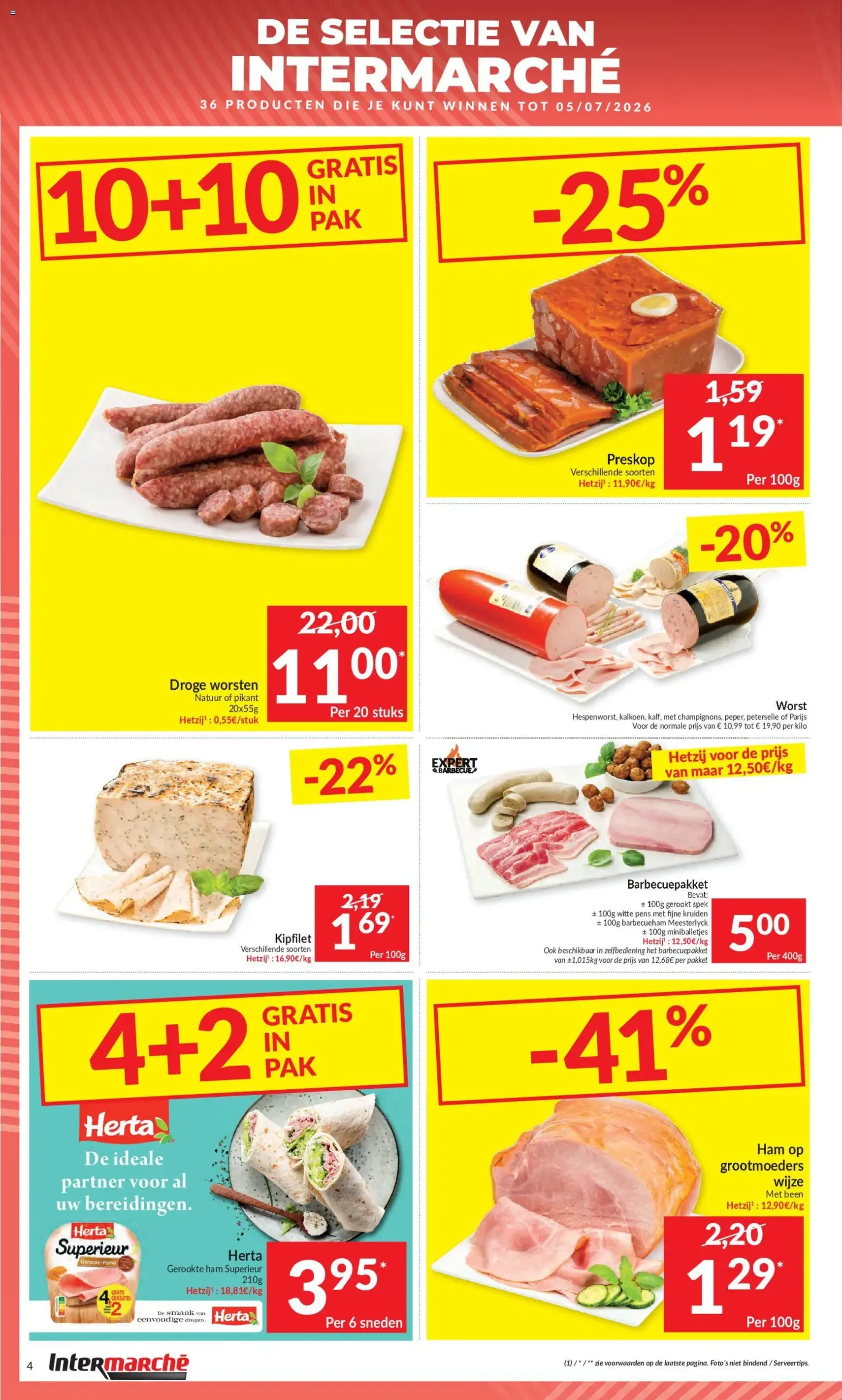 Intermarché folder week 27 - geldige folder vanaf 30/06/2026 pagina 4 van 14