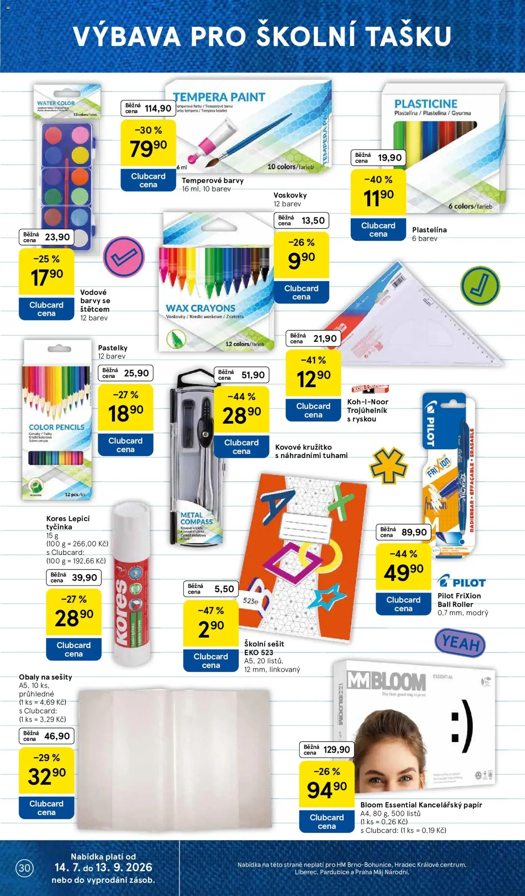 Tesco leták - Hypermarket - platný leták od 15.07.2026 strana 30 z 36