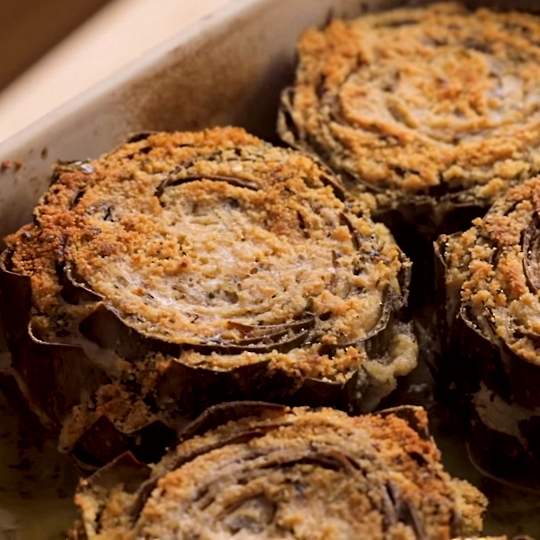 Anteprima ricetta Carciofi ripieni al forno