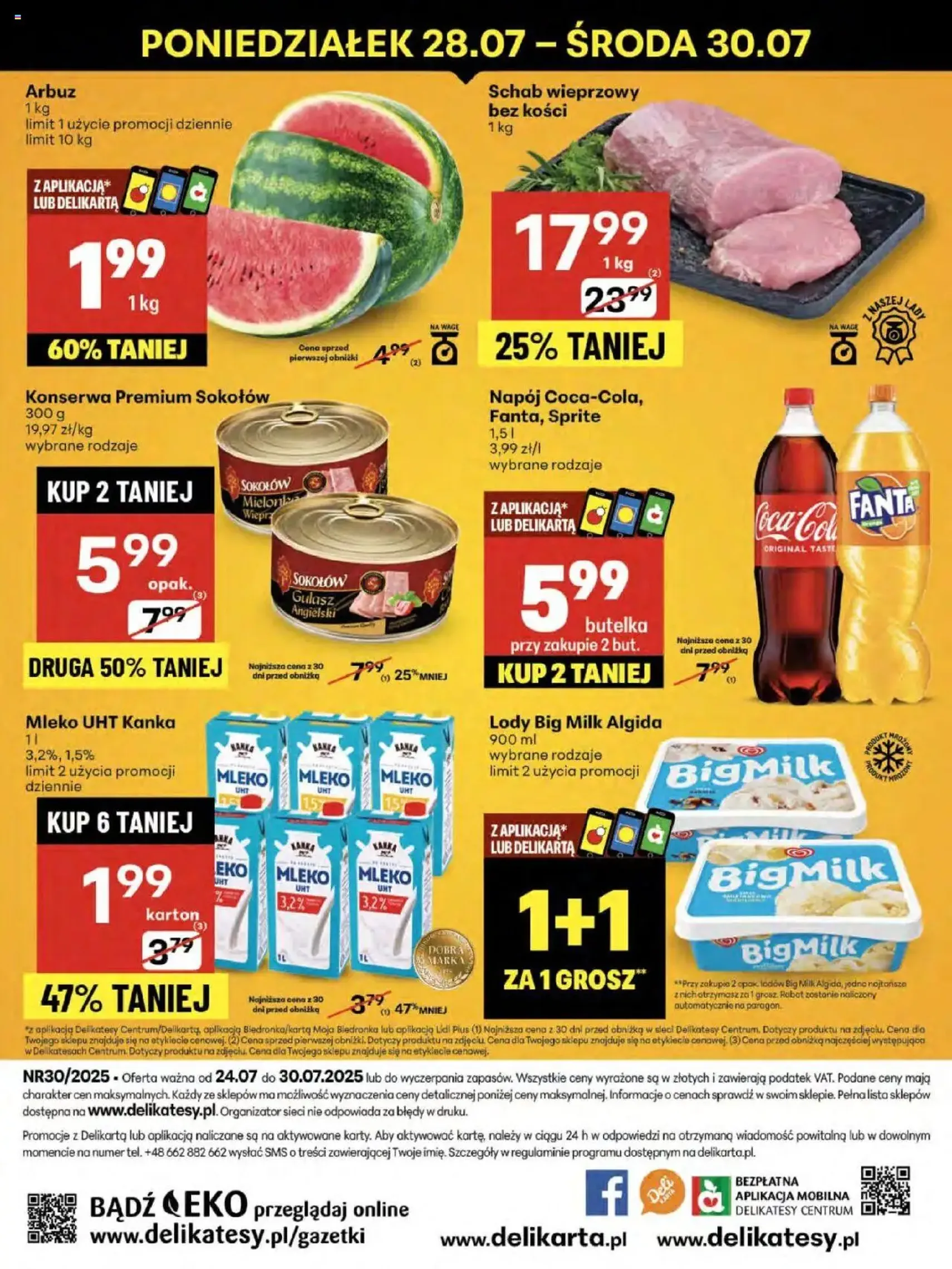 Delikatesy Centrum Gazetka - ważny gazetka od 24.07.2025 strona 52 z 52 Delikatesy Centrum Gazetka - ważny gazetka od 24.07.2025 strona 52 z 52