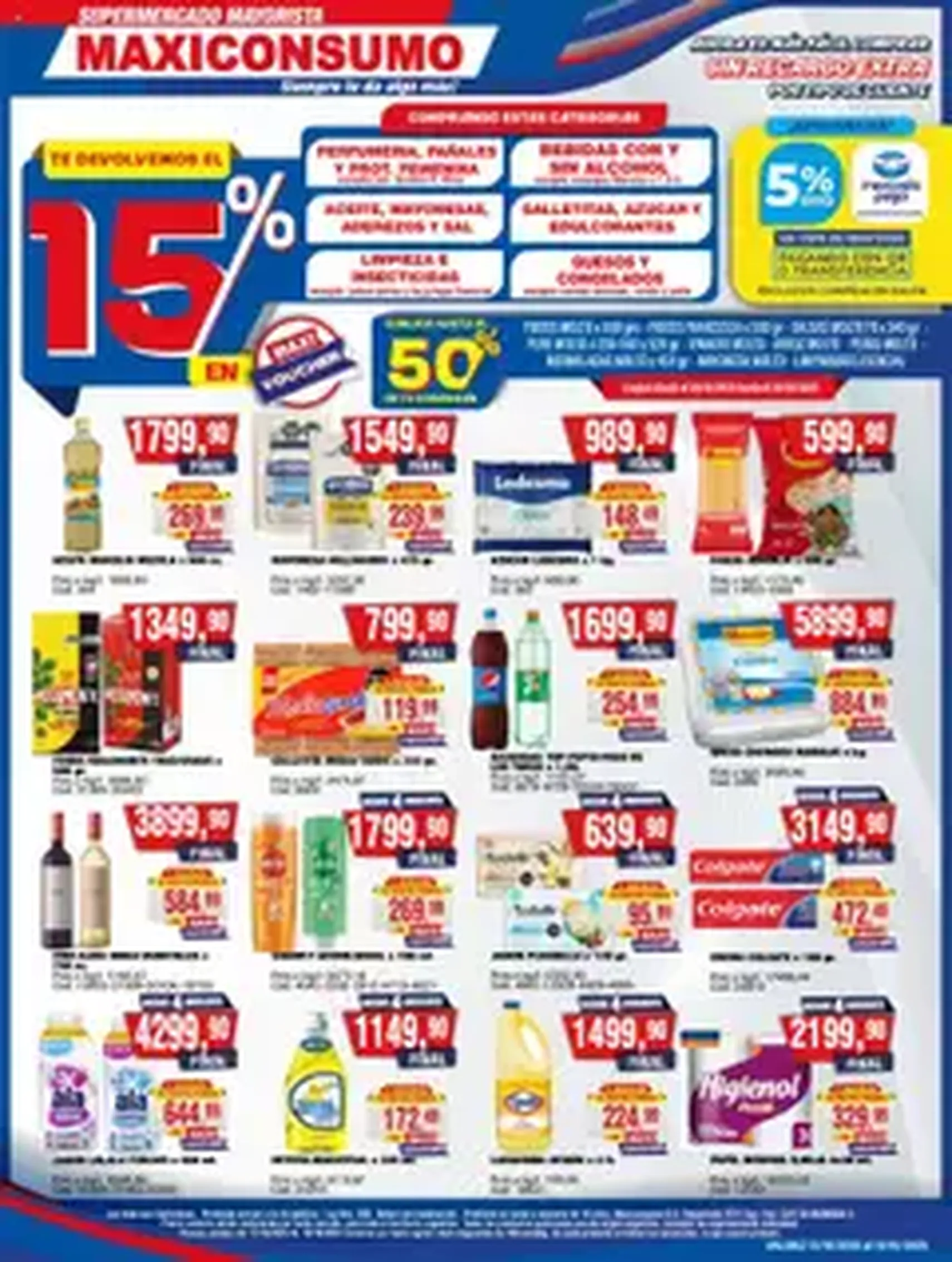 Maxiconsumo ofertas - folleto válido desde 13/10/2025 página 1 de 1
