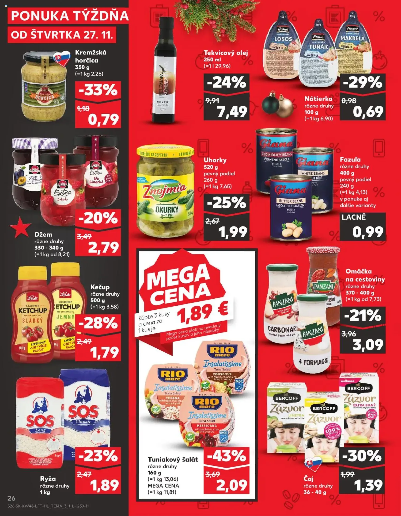 Kaufland SK Black Friday - 2025.11.27. érvényes szórólap 26 oldal 78 oldalból
