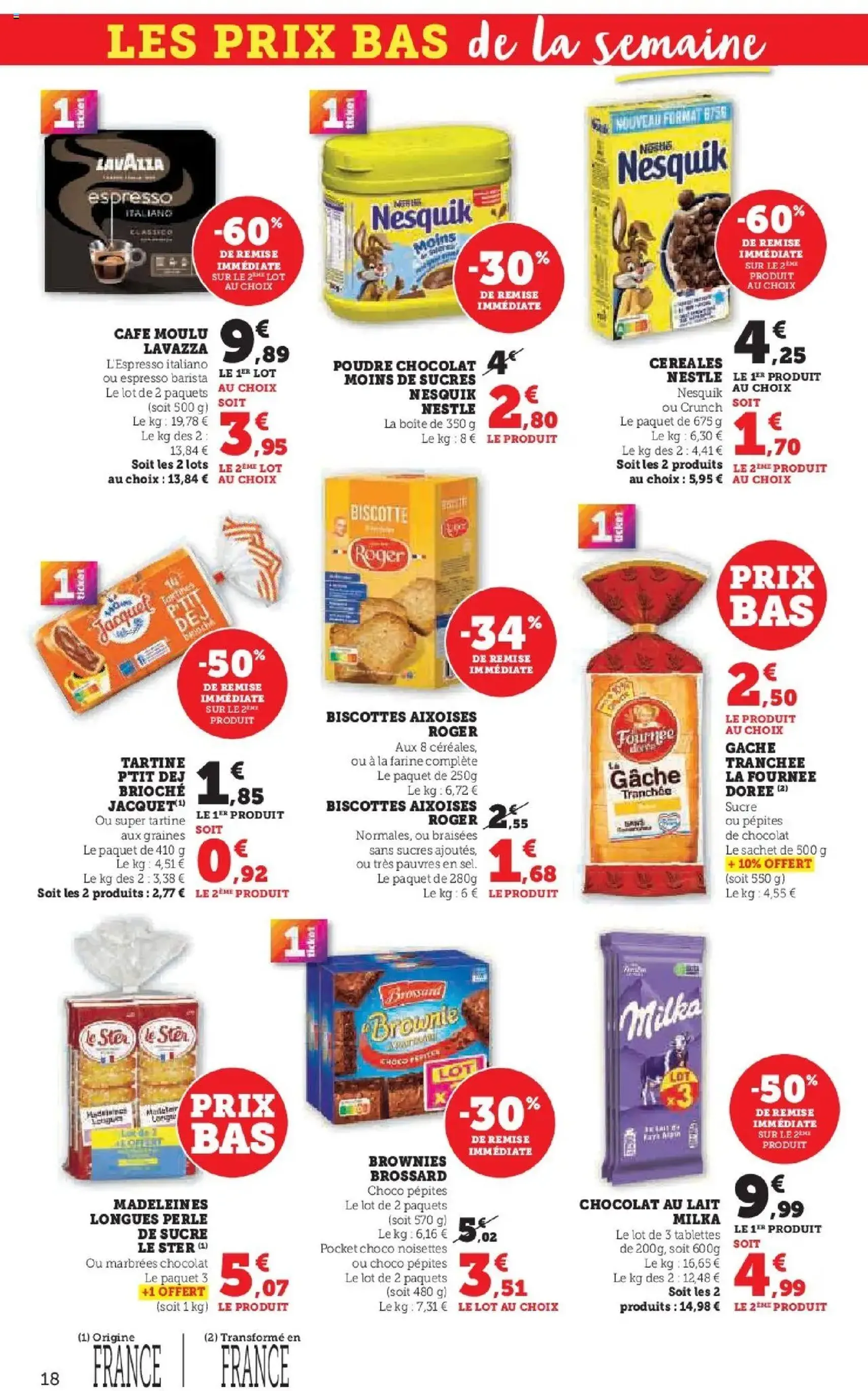 U Express catalogue 50 ans Magasins U - brochure valable à partir du 16/09/2025, page 18 sur 32