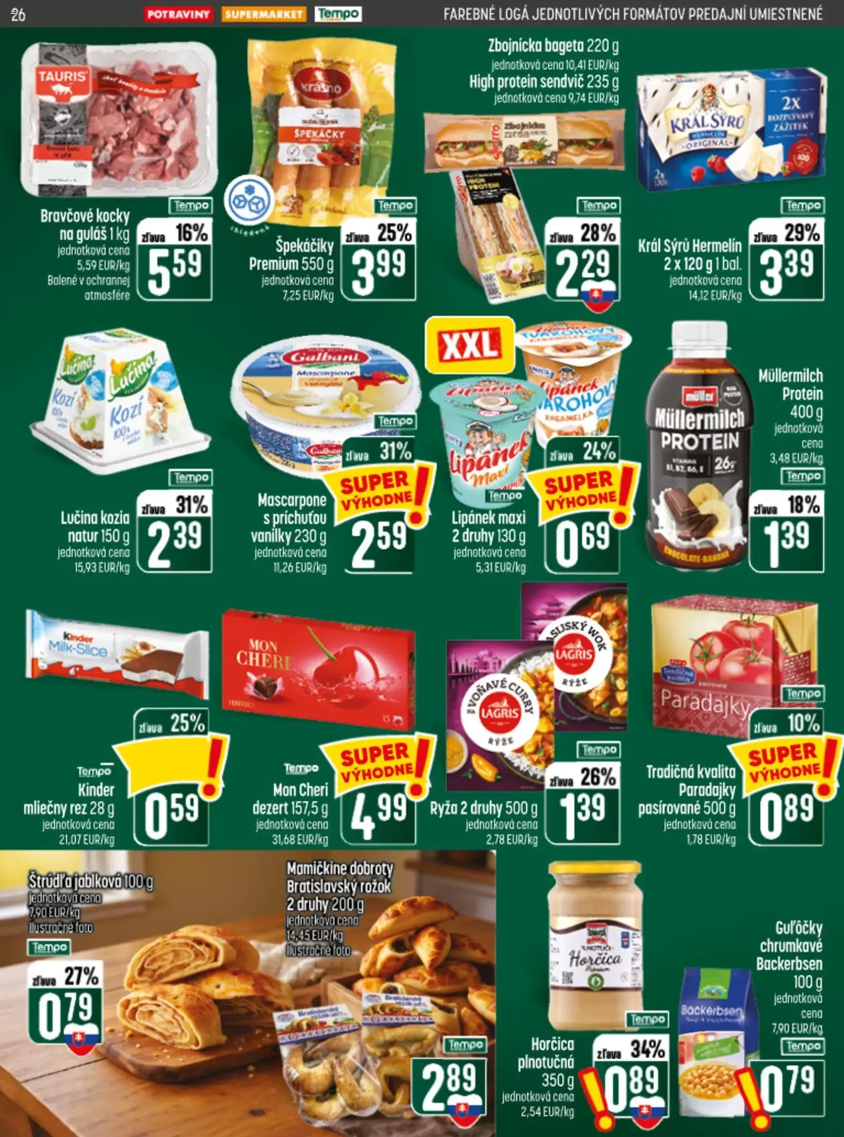 COOP Jednota leták - platný leták od 17.09.2026 strana 26 z 28