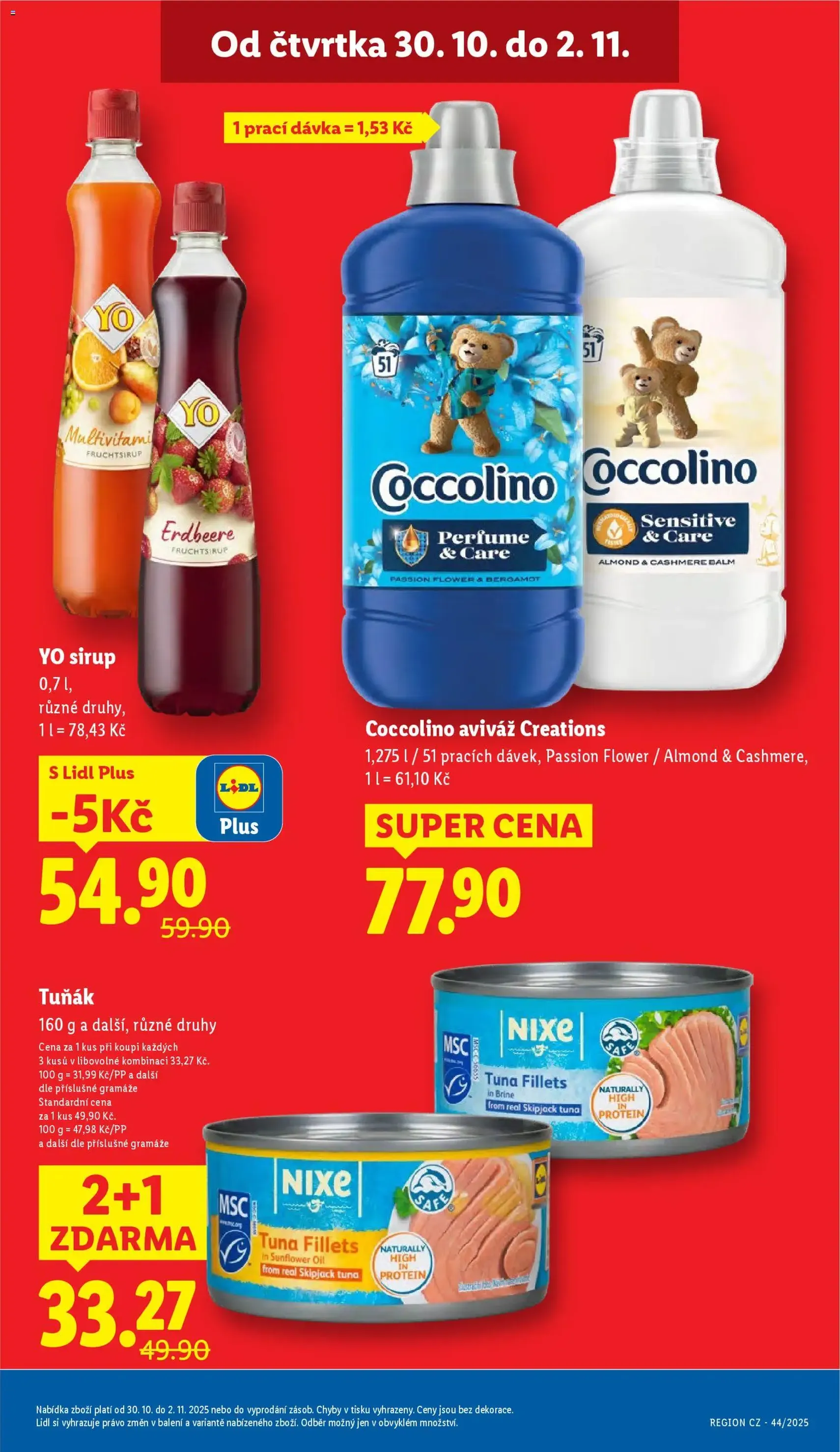 Lidl leták - platný leták od 30.10.2025 strana 3 z 47 Lidl leták - platný leták od 30.10.2025 strana 3 z 47