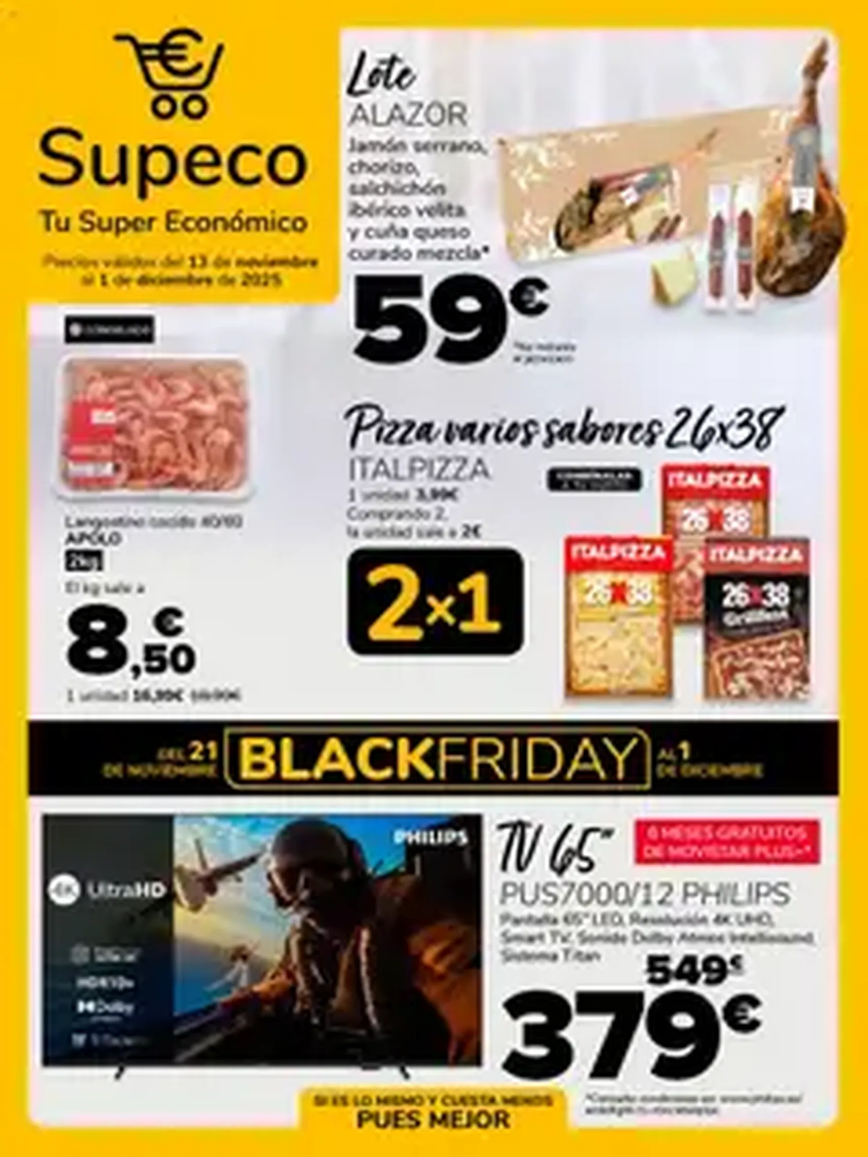 Supeco Black Friday - folleto válido desde 13/11/2025 página 1 de 1