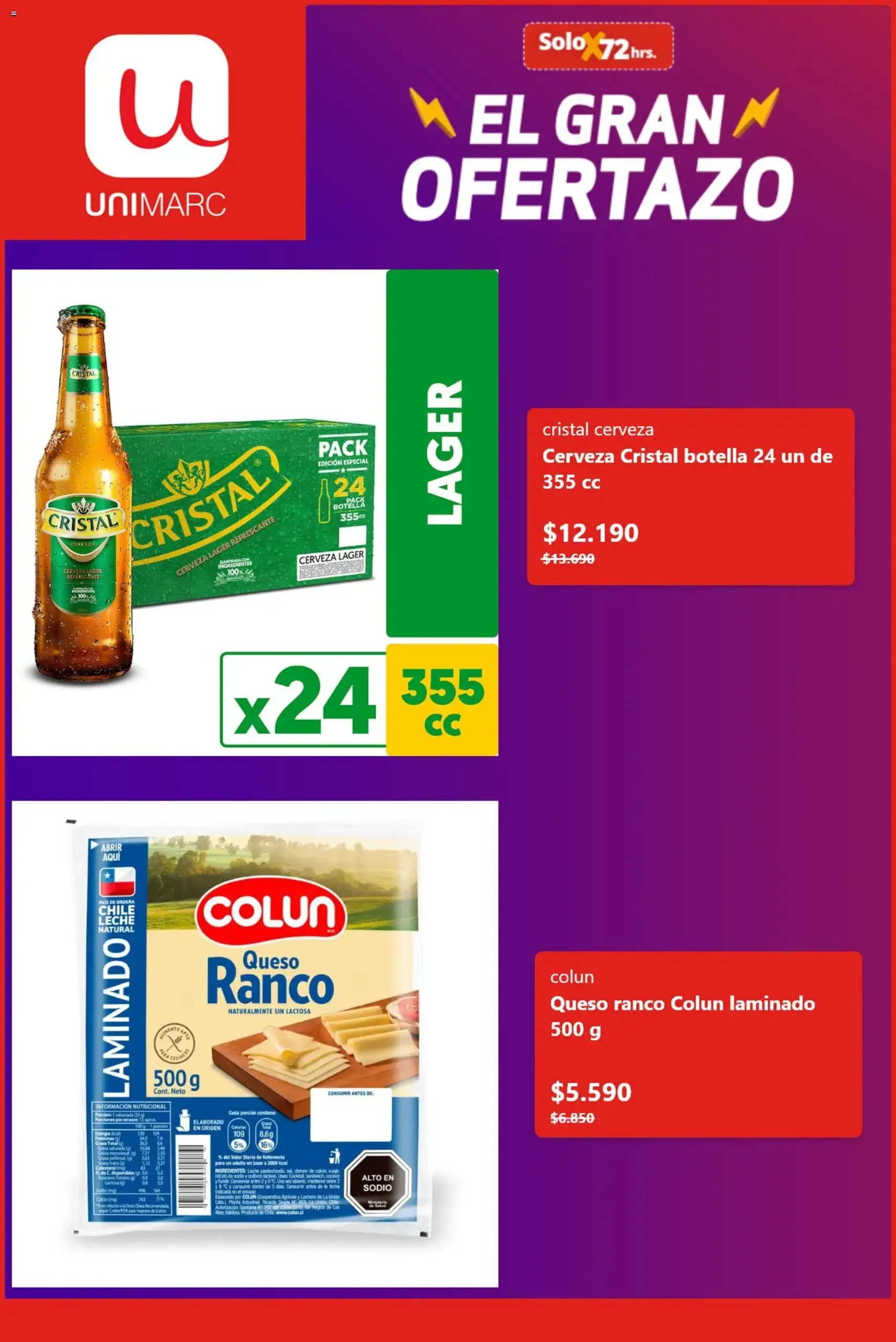 Unimarc Ofertas - folleto válido desde 06.07.2026 página 3 de 5