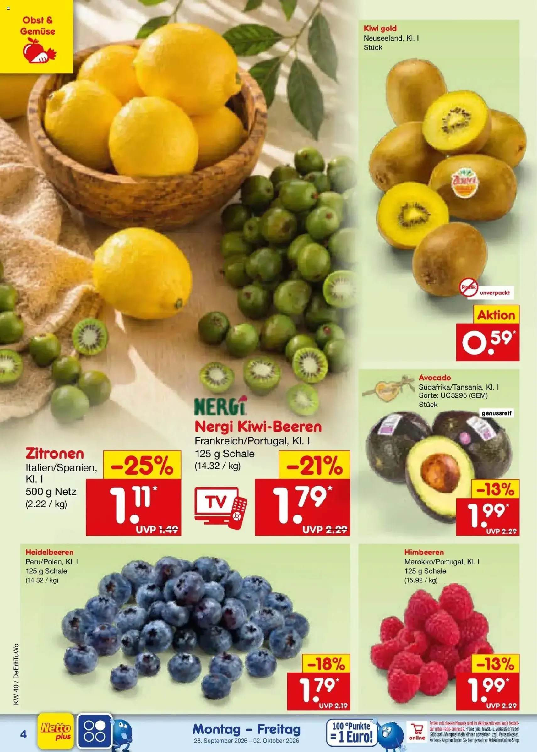 Netto Marken-Discount Prospekt - Gültiger Prospekt ab 28.09.2026, Seite 4 von insgesamt 72