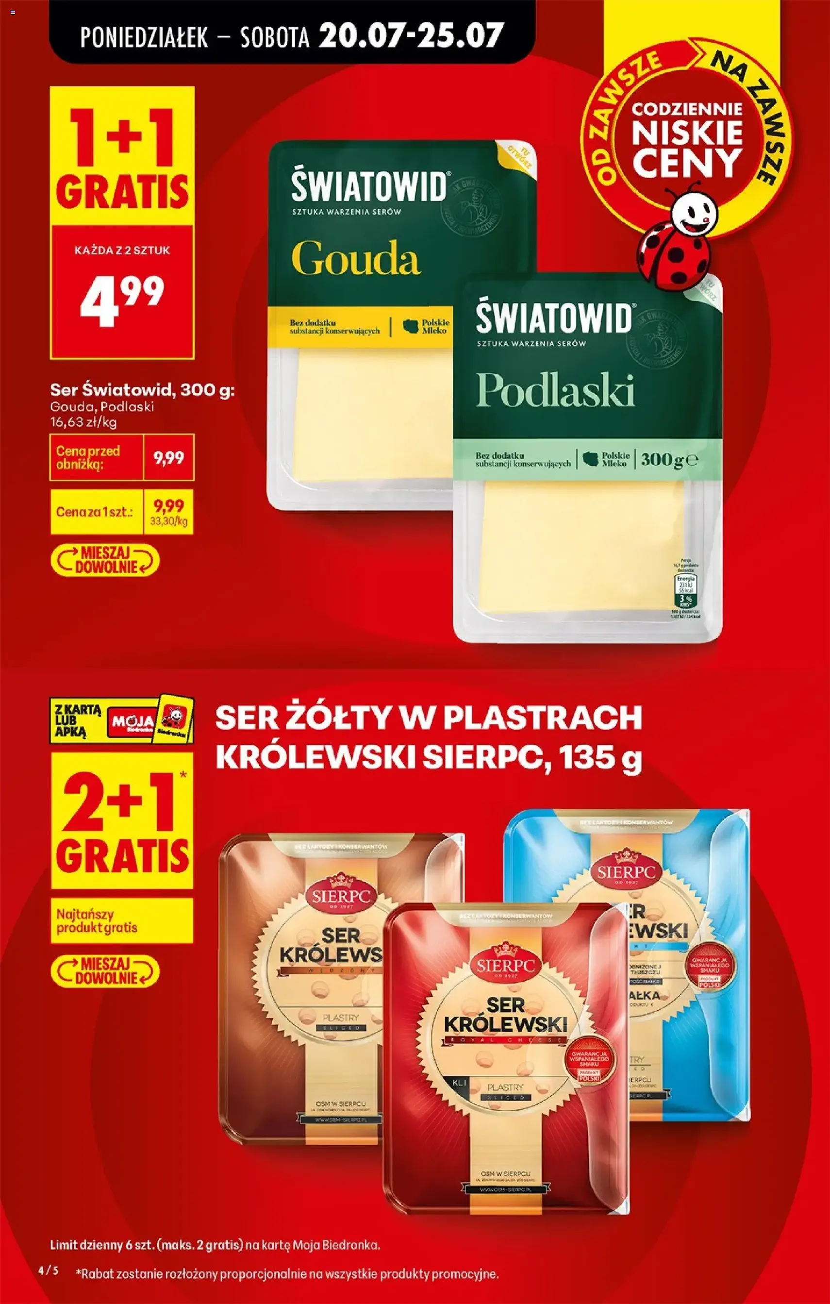 Biedronka gazetka od poniedziałku - ważny gazetka od 20.07.2026 strona 4 z 89