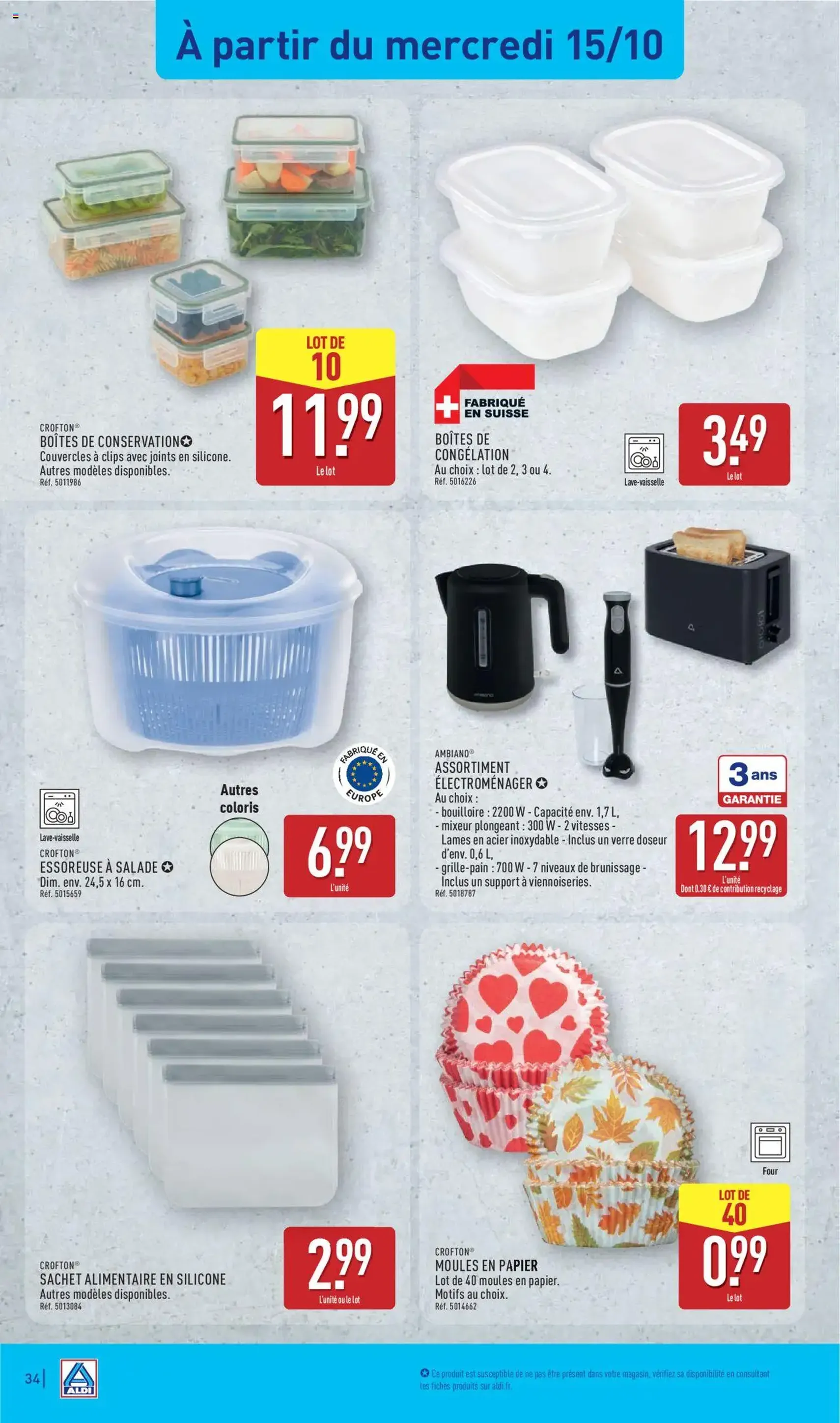 Aldi catalogue semaine 42 - brochure valable à partir du 14/10/2025, page 36 sur 46