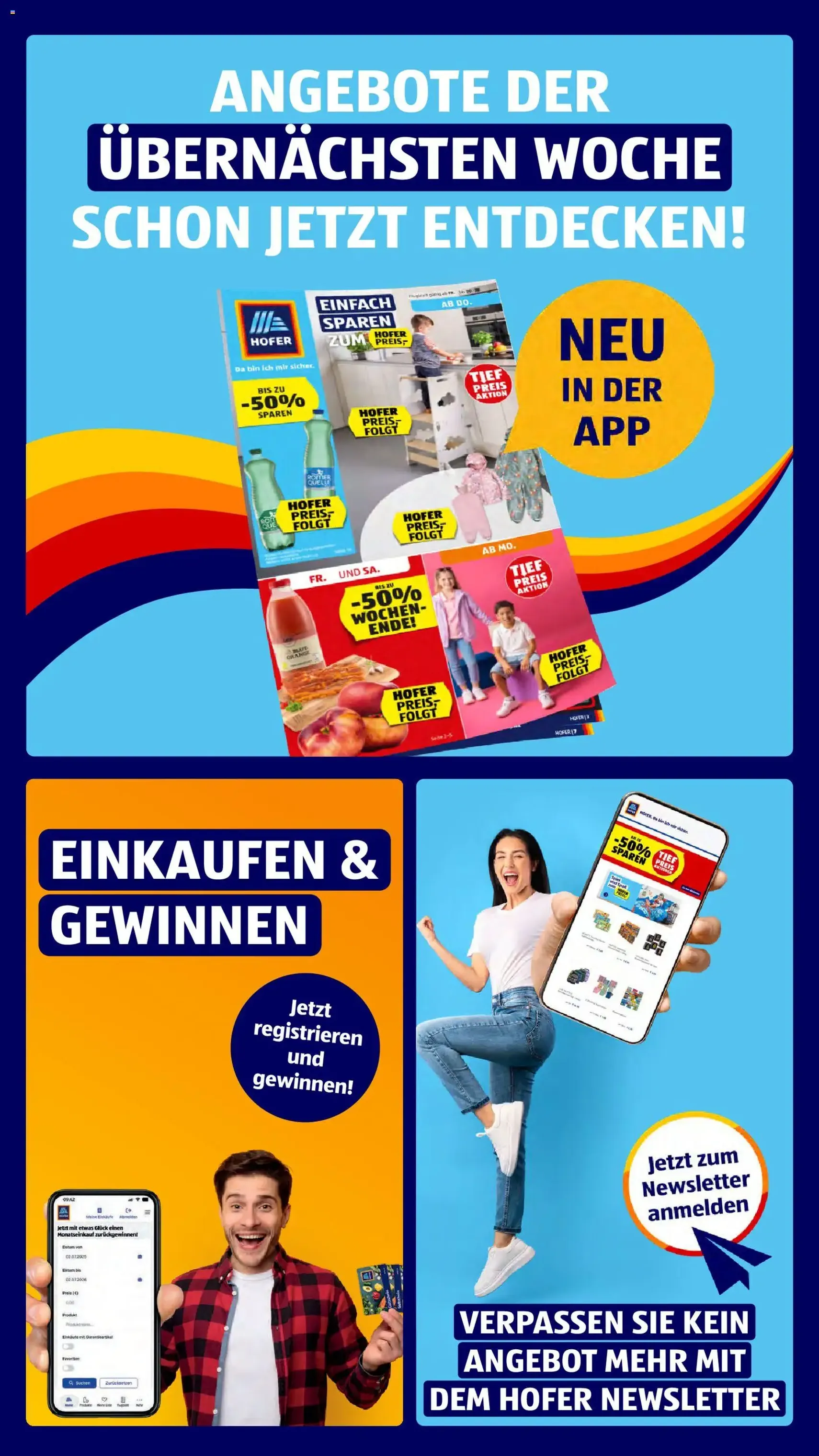 Hofer Flugblatt - Gültiger Prospekt ab 11.09.2026, Seite 3 von insgesamt 47