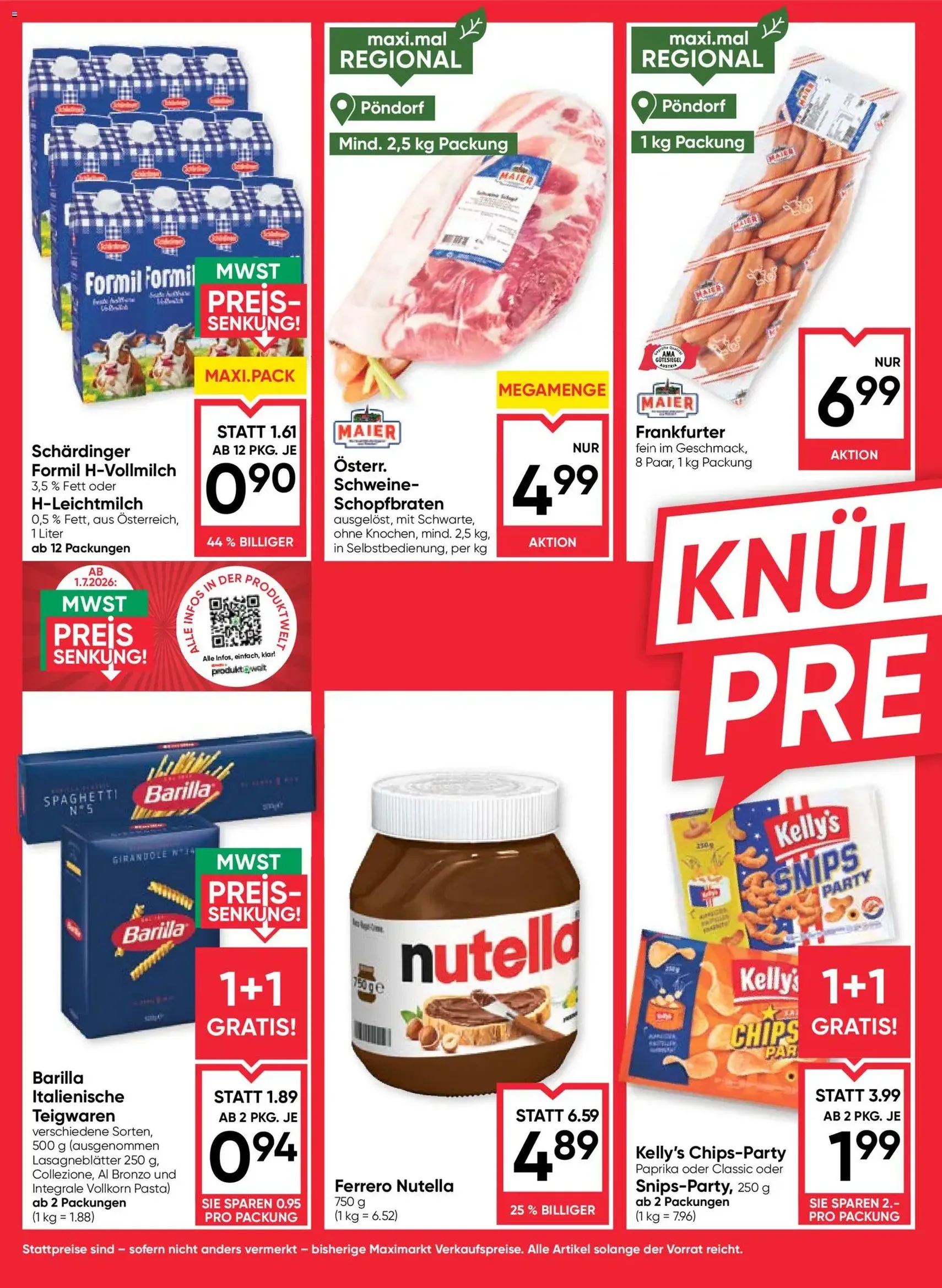 Maximarkt Flugblatt - Gültiger Prospekt ab 09.07.2026, Seite 2 von insgesamt 24