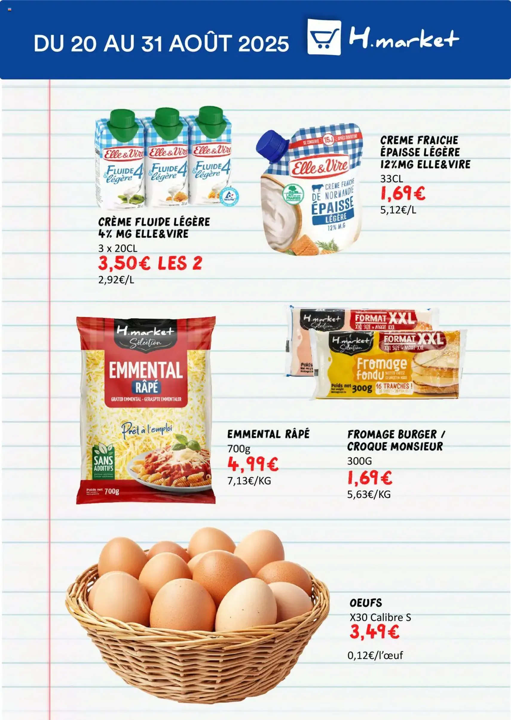 Hmarket catalogue - brochure valable à partir du 20/08/2025, page 11 sur 16 Hmarket catalogue - brochure valable à partir du 20/08/2025, page 11 sur 16