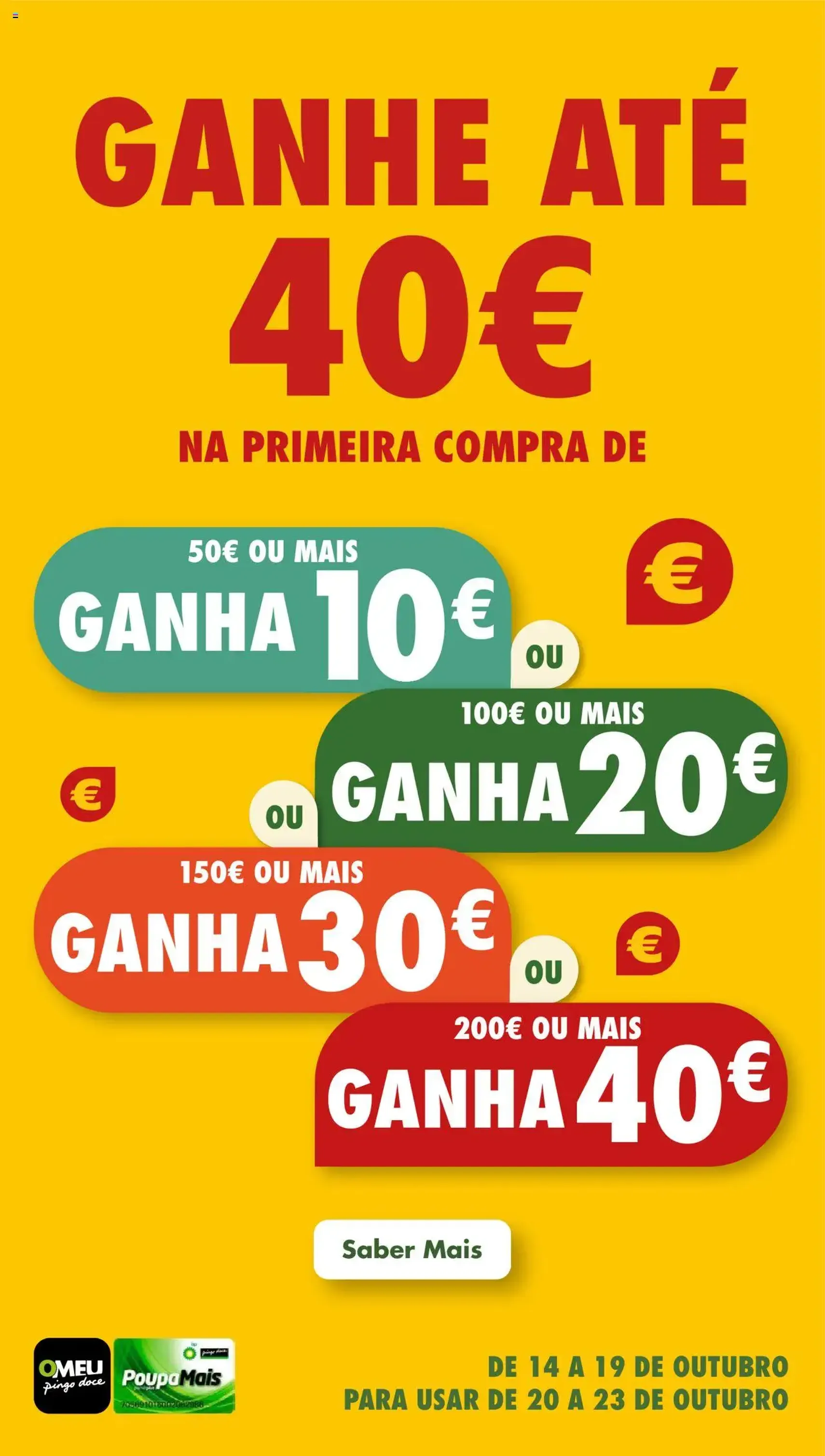 Pingo Doce folheto - folheto válido a partir de 14/10/2025 página 2 de 58 Pingo Doce folheto - folheto válido a partir de 14/10/2025 página 2 de 58