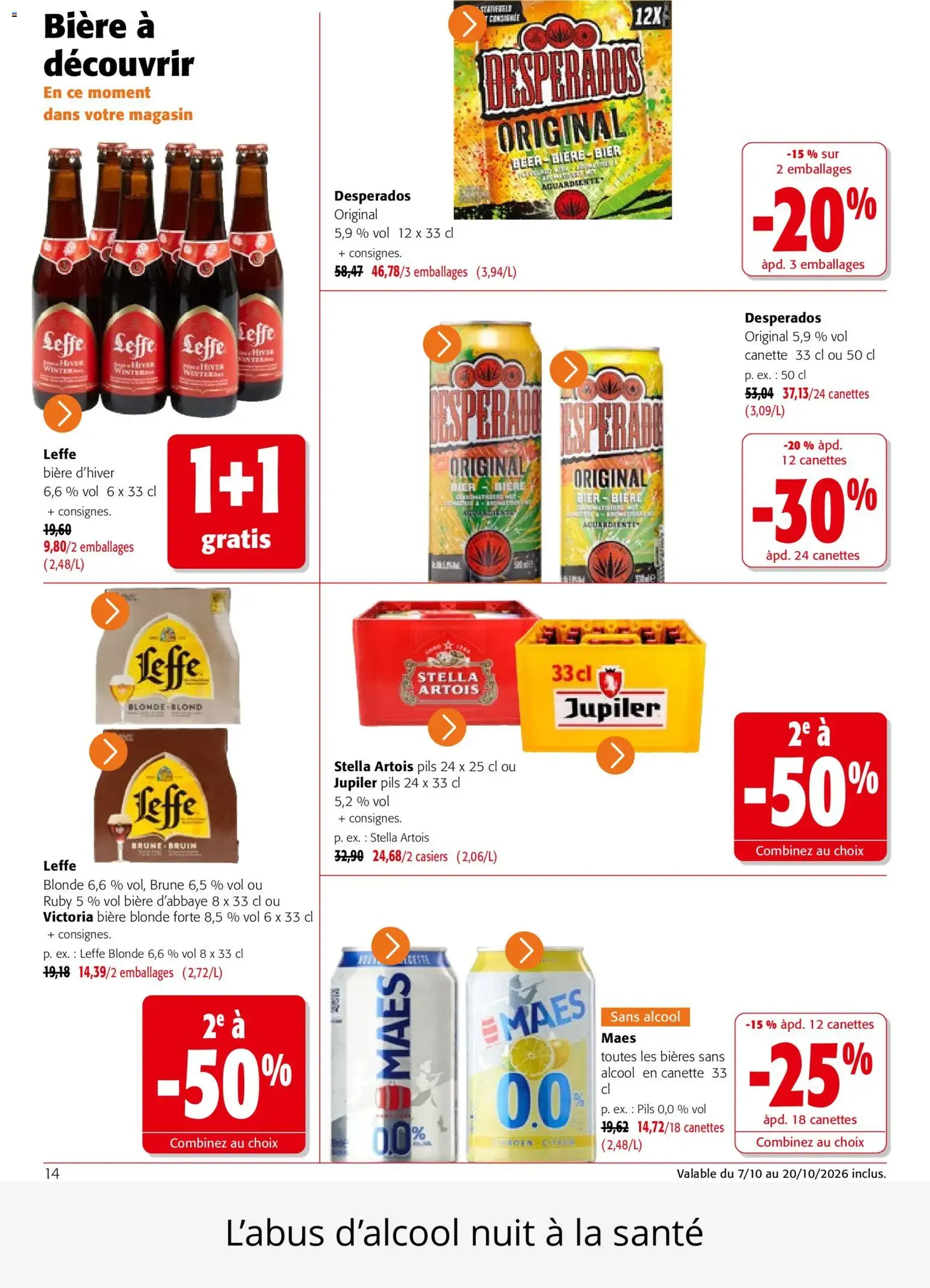 Colruyt catalogue - brochure valable à partir du 07/10/2026, page 14 sur 37