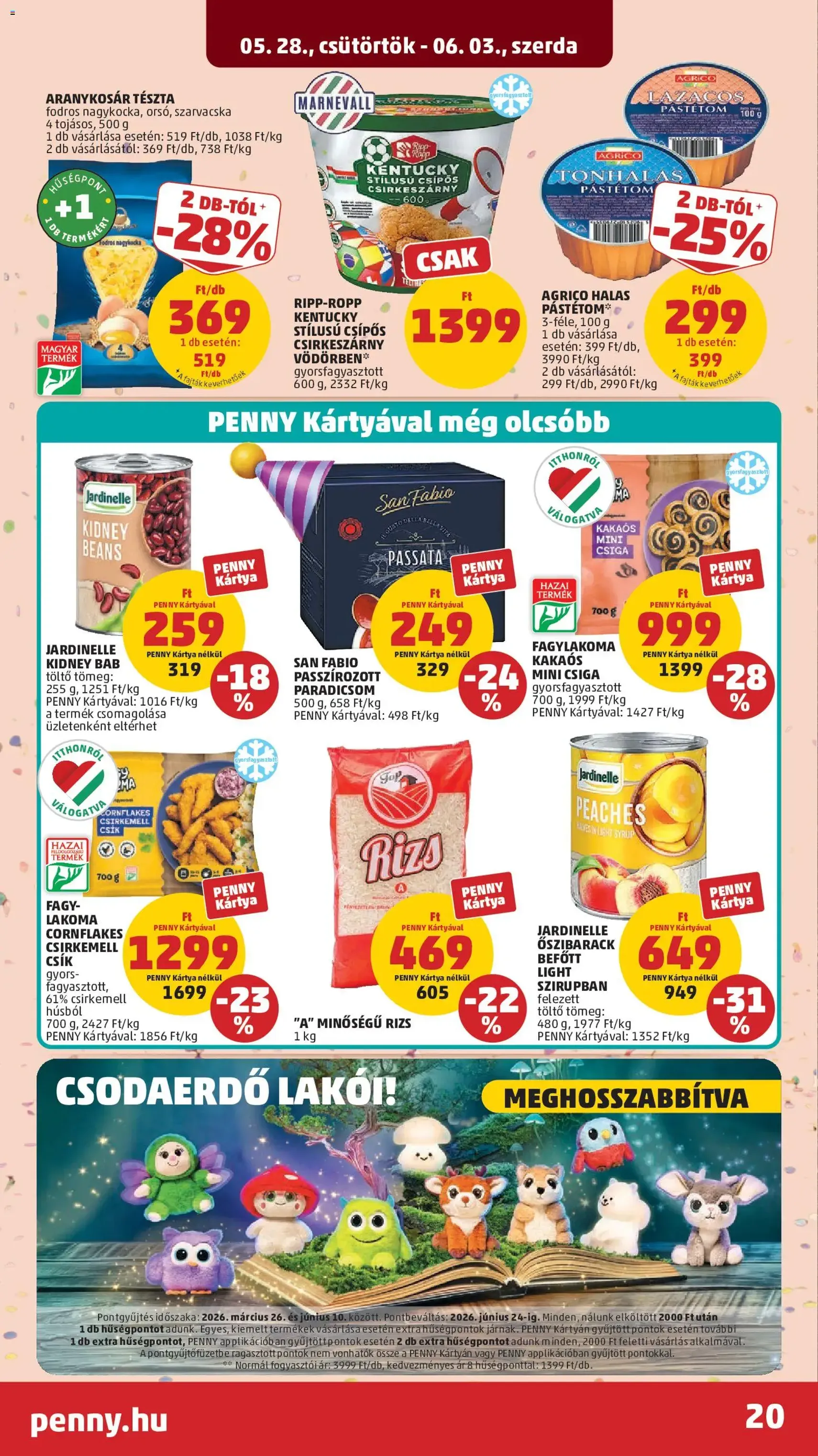 PENNY akciós újság - 2026.05.28. érvényes szórólap 24 oldal 42 oldalból