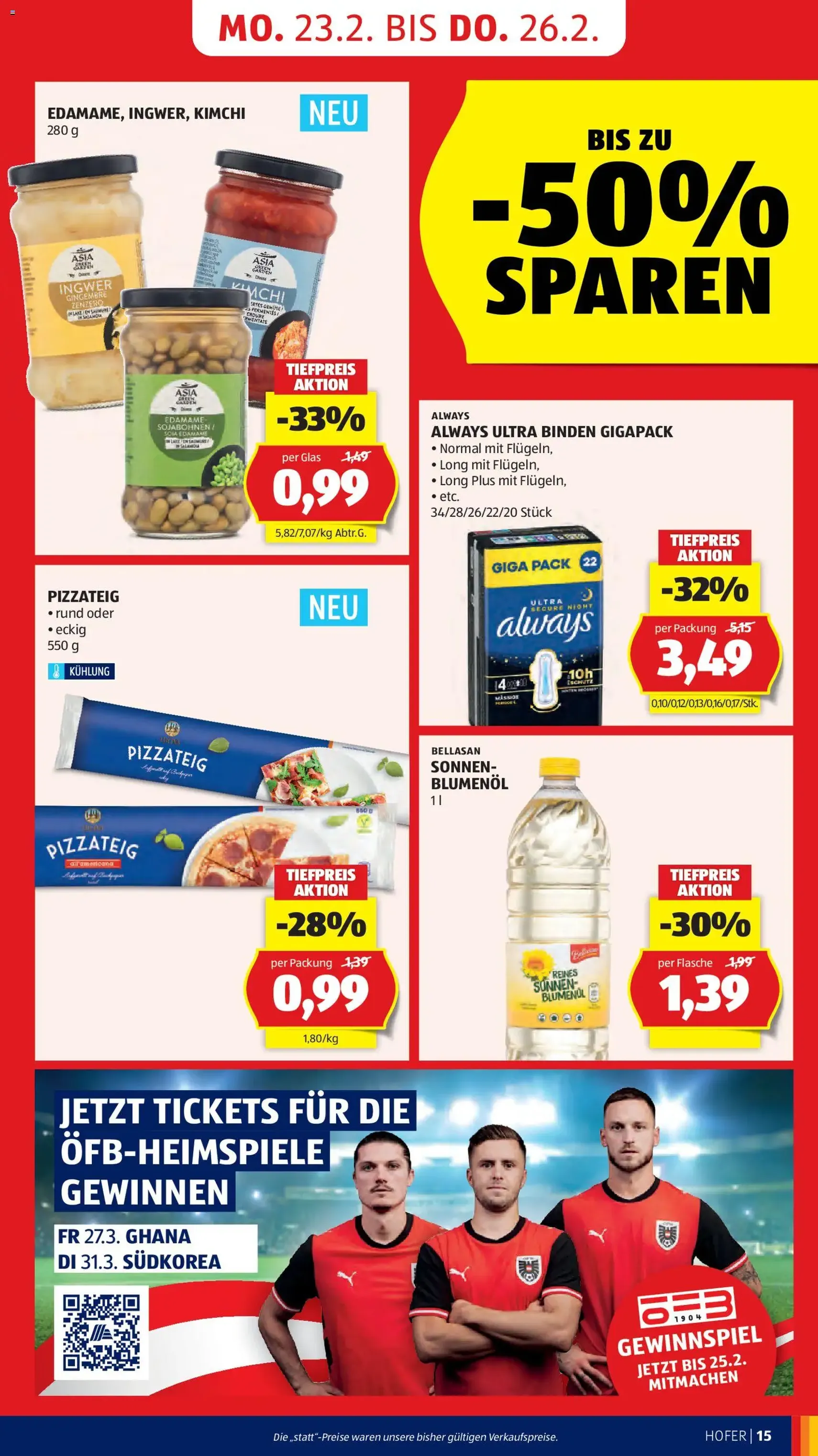 Hofer Flugblatt - Gültiger Prospekt ab 20.02.2026, Seite 17 von insgesamt 37