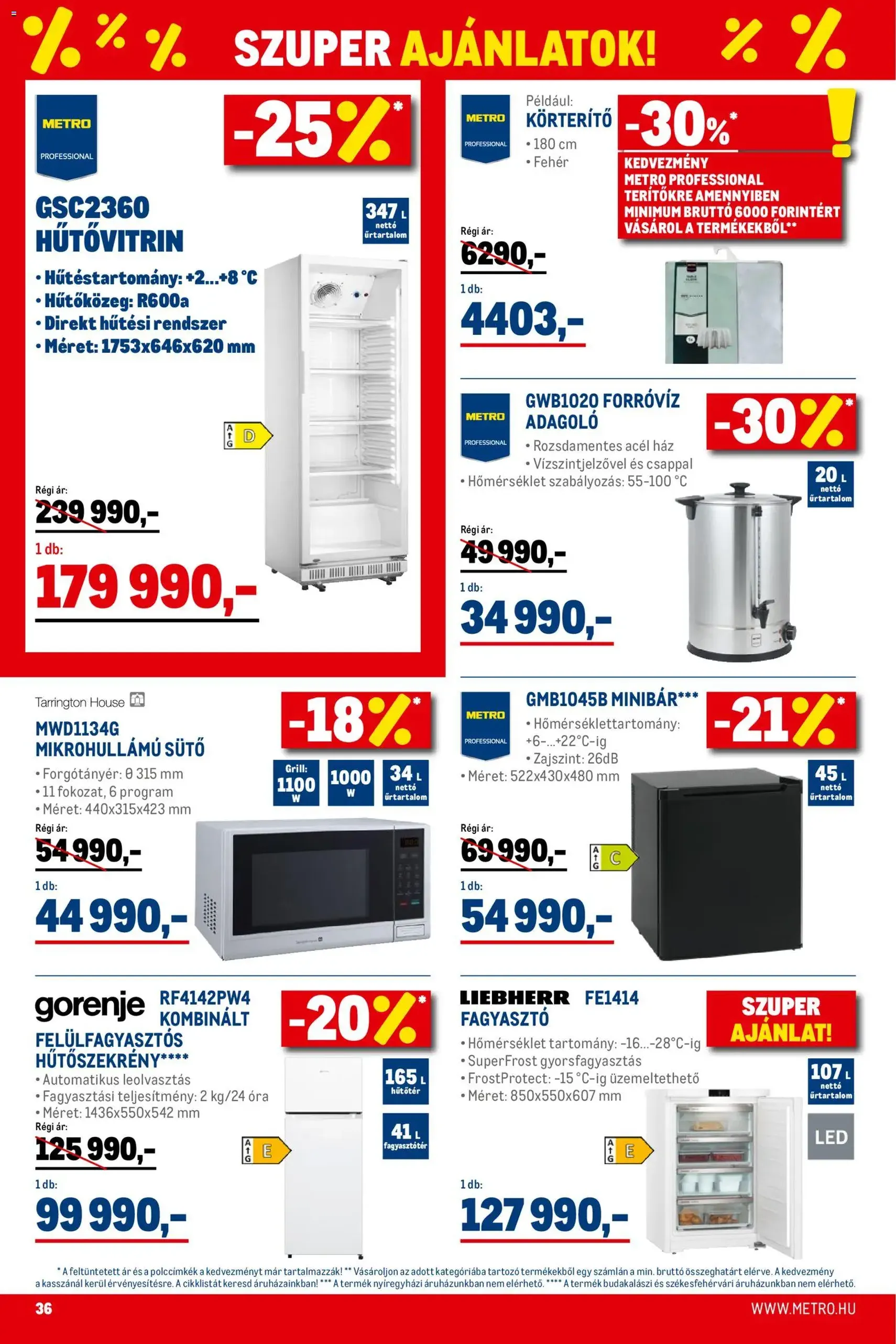 Metro - Élelmiszer és Szezonális katalógus 2026/02 - 2026.02.01. érvényes szórólap 36 oldal 41 oldalból