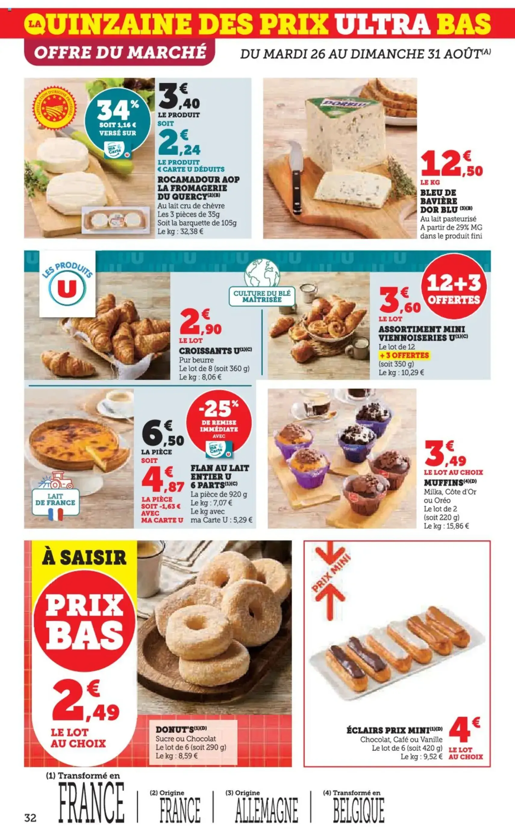 Super U catalogue - brochure valable à partir du 26/08/2025, page 32 sur 44 Super U catalogue - brochure valable à partir du 26/08/2025, page 32 sur 44