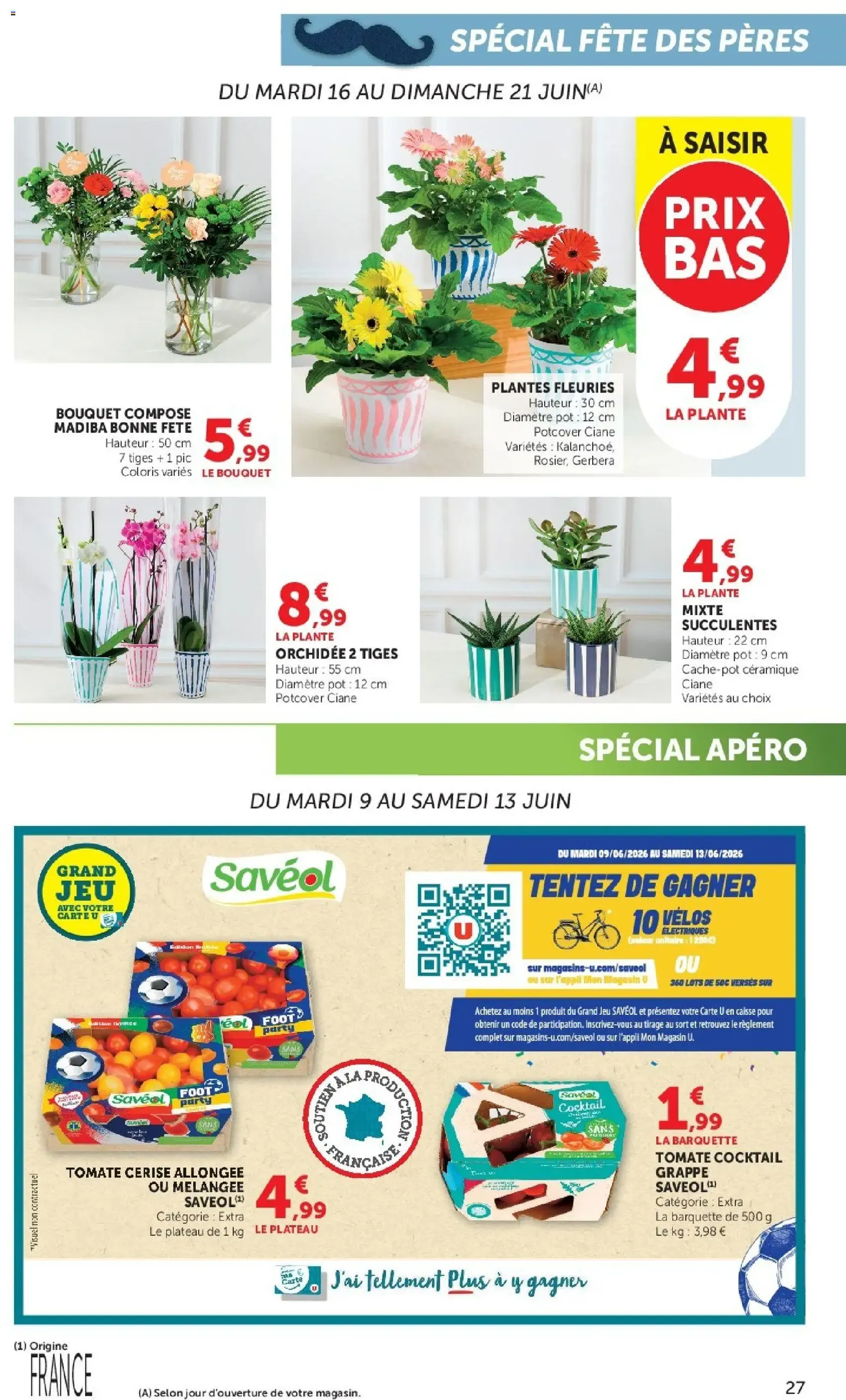 Super U - Les prix bas de la semaine - brochure valable à partir du 09/06/2026, page 27 sur 36