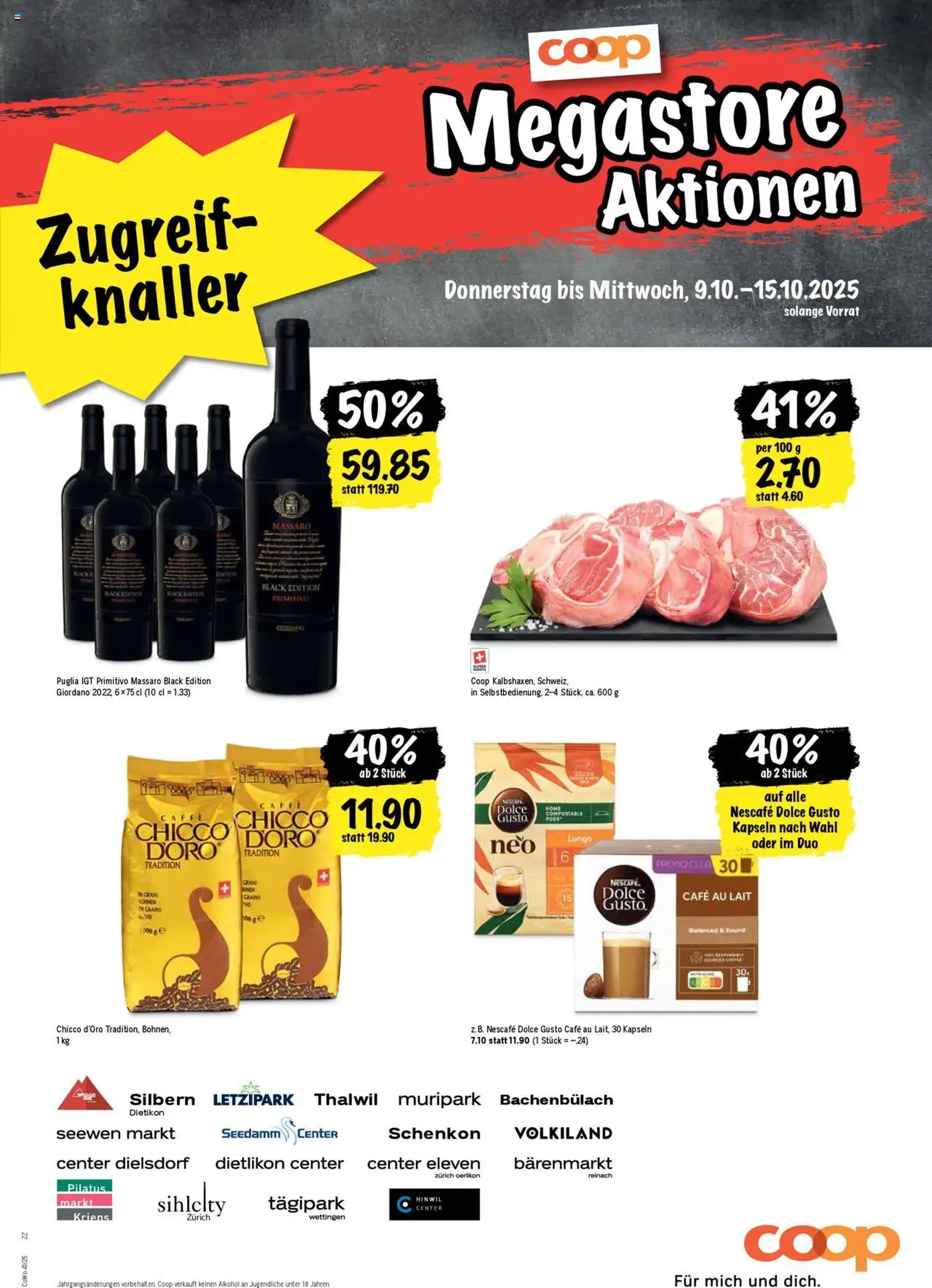 Coop Aktionen - Gültiger Prospekt ab 09.10.2025, Seite 21 von insgesamt 24