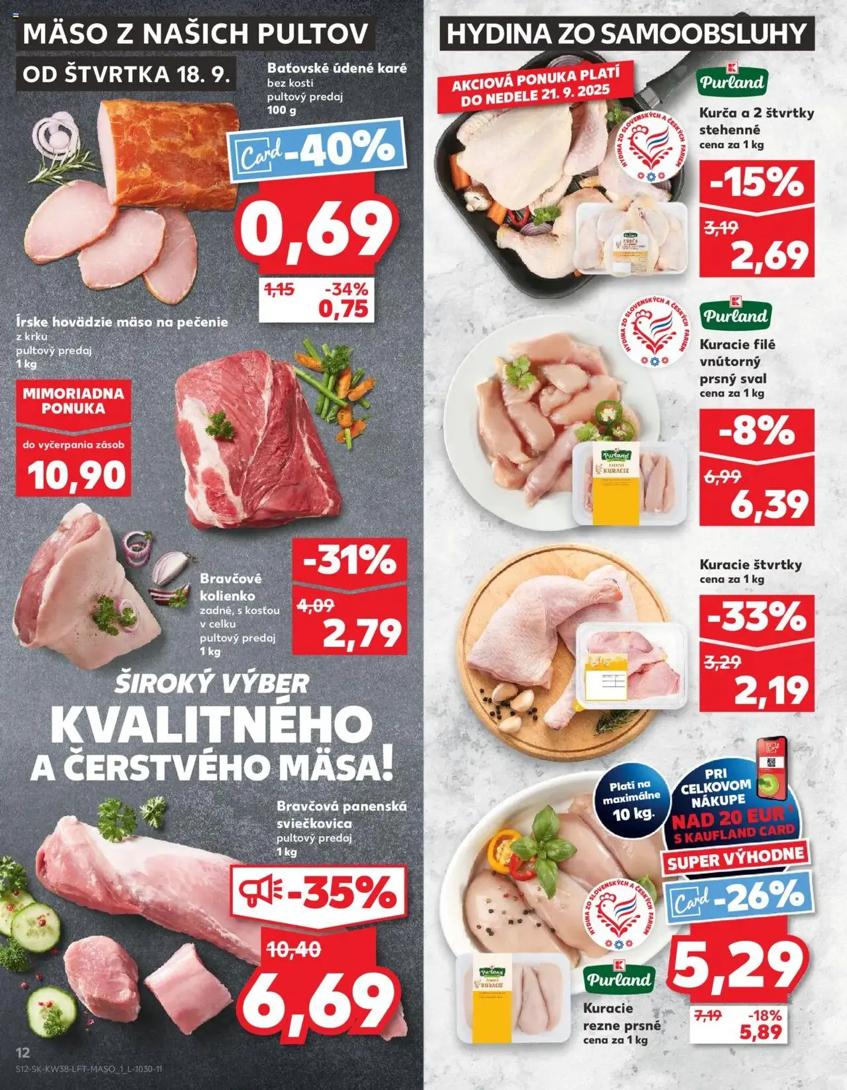 Kaufland SK Bratislava-Devínska Nová Ves - 2025.09.18. érvényes szórólap 12 oldal 76 oldalból