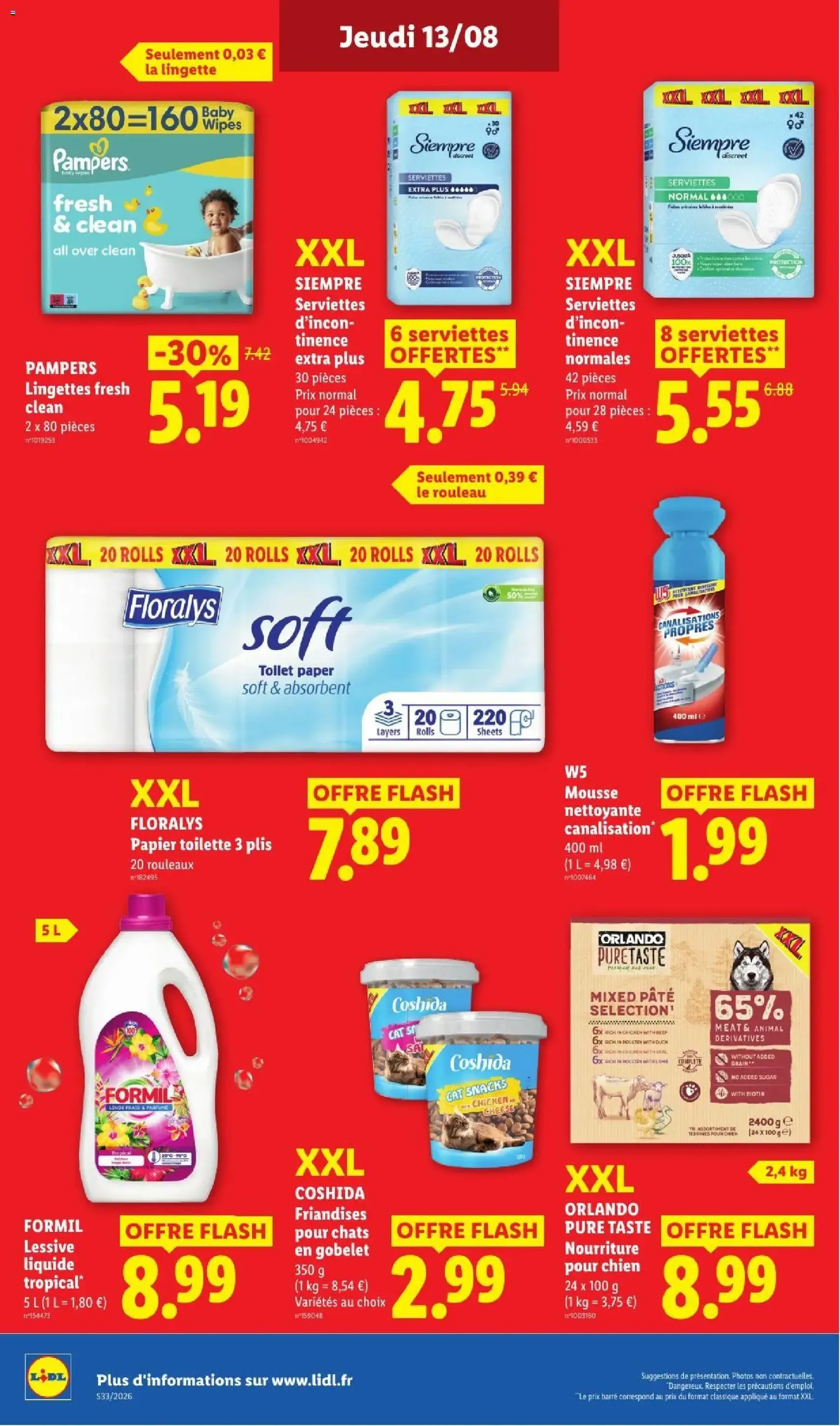 LIDL catalogue - brochure valable à partir du 13/08/2026, page 26 sur 61