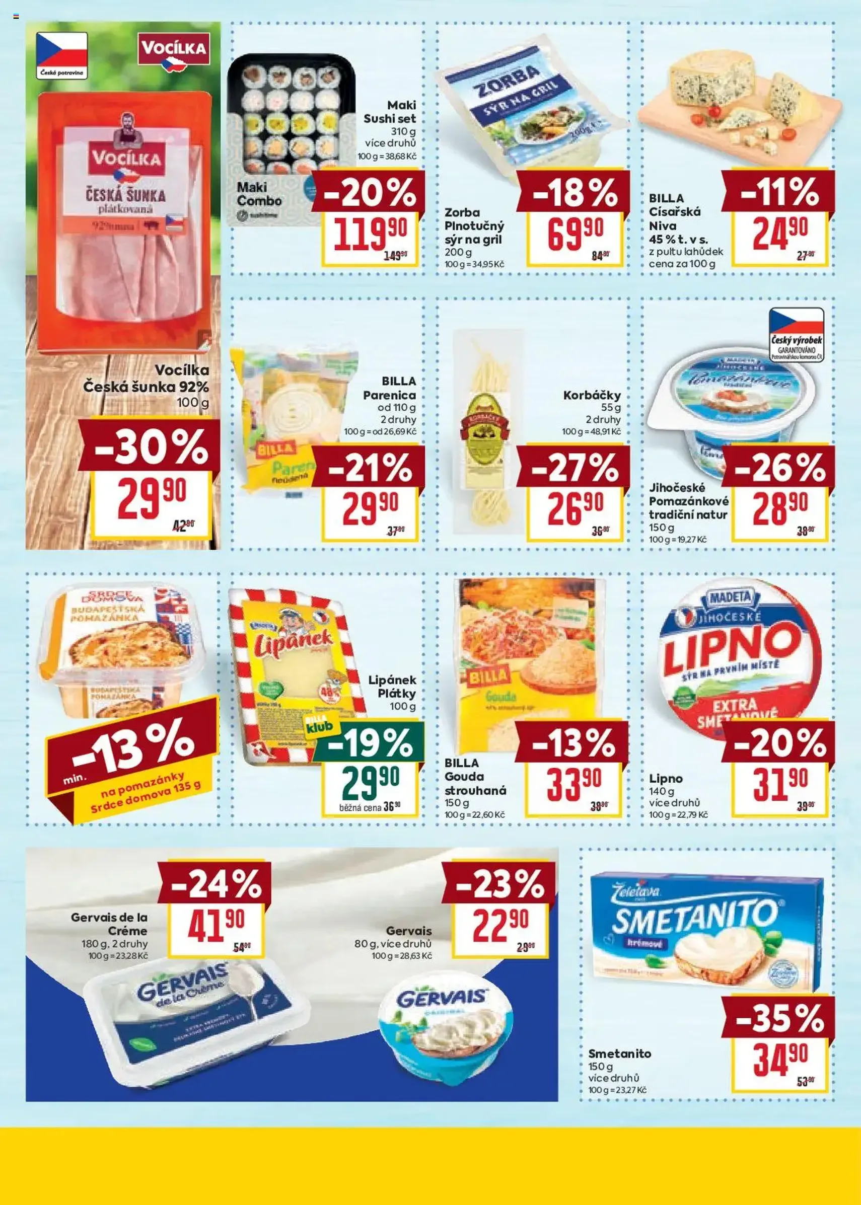 Billa Velký leták - platný leták od 20.08.2025 strana 19 z 30 Billa Velký leták - platný leták od 20.08.2025 strana 19 z 30