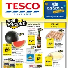 Tesco leták - Hypermarket - náhled letáku platný od 05.08.2026