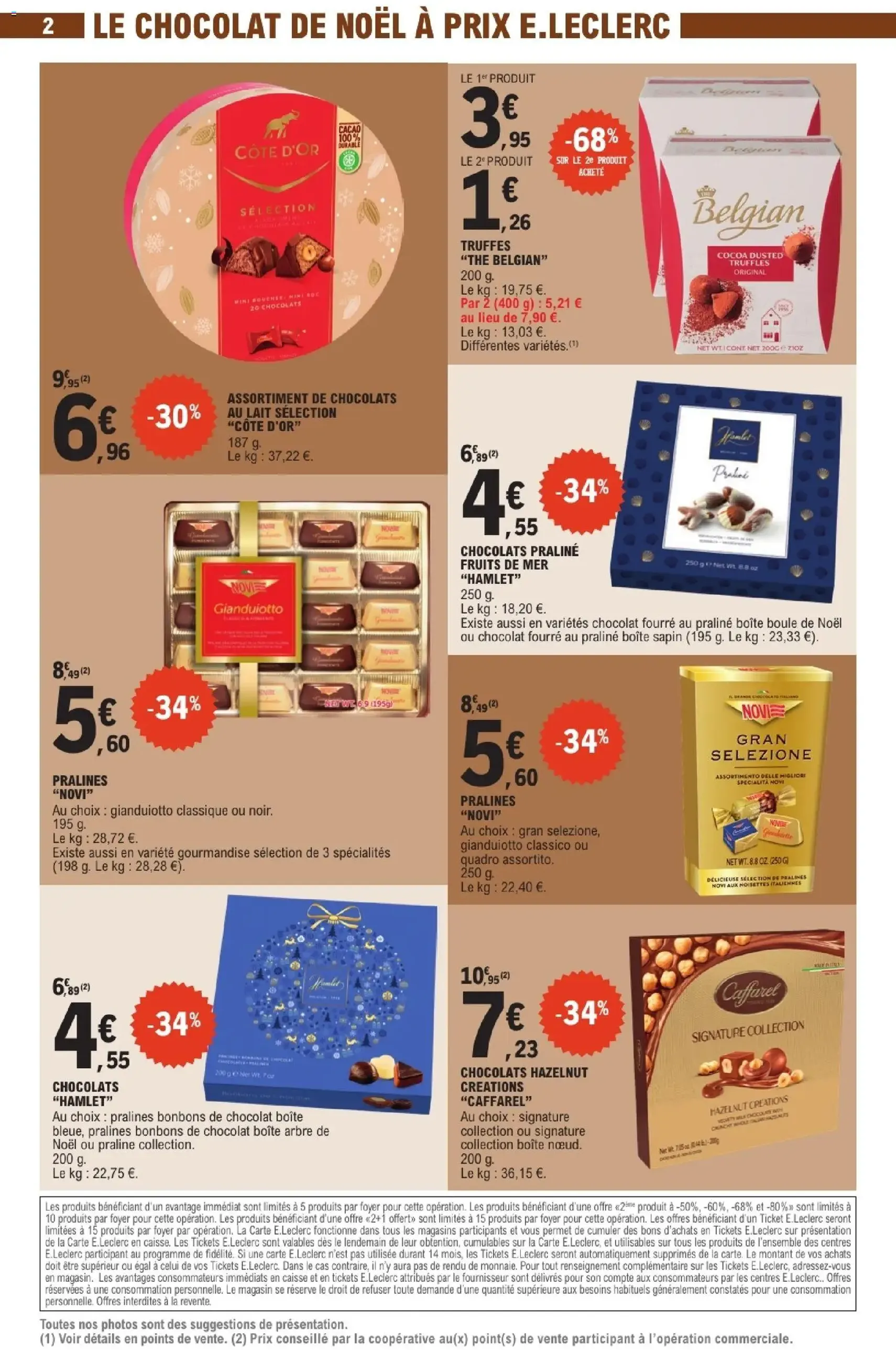 E.Leclerc catalogue semaine 51 - brochure valable à partir du 16/12/2025, page 2 sur 64