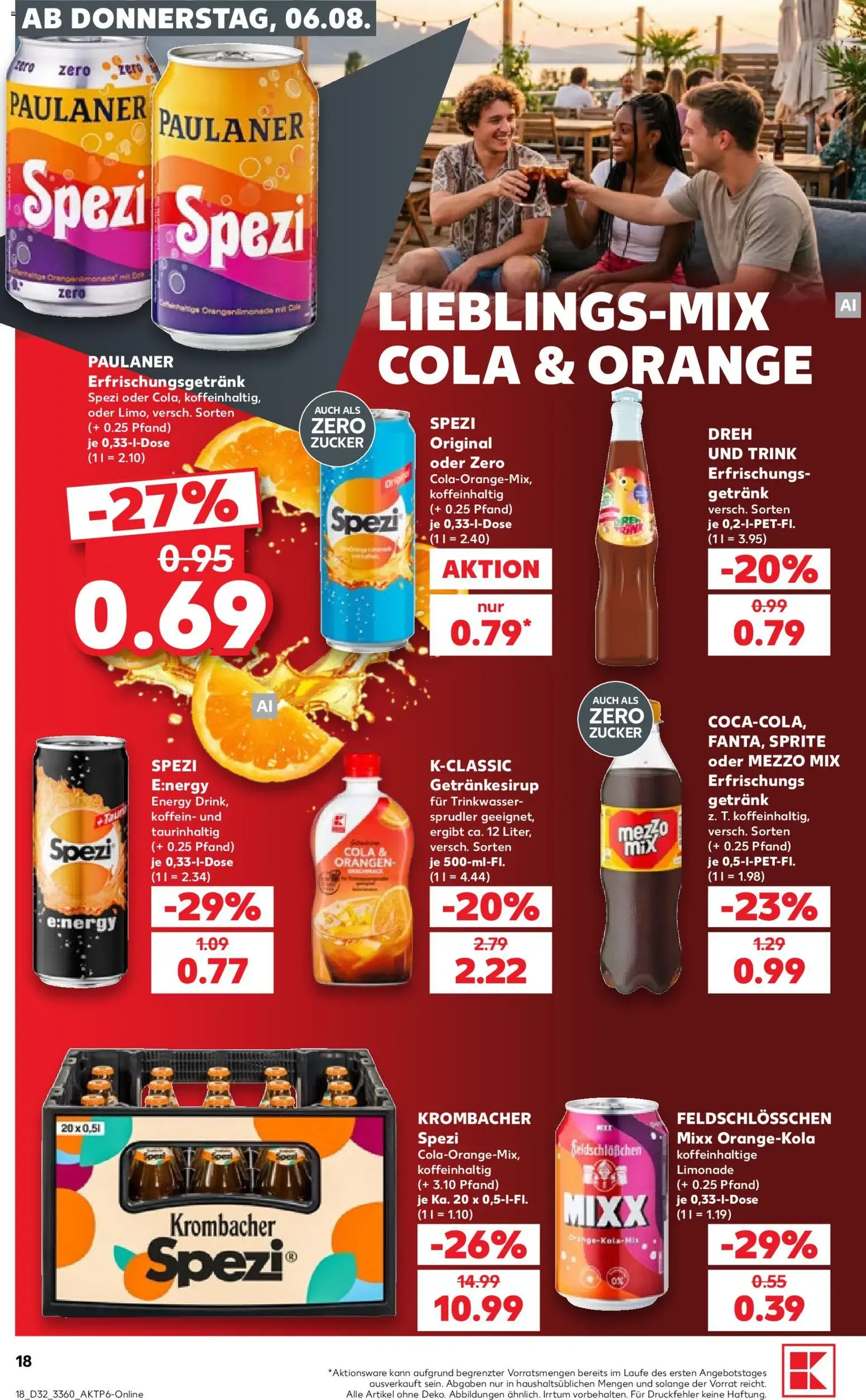 Kaufland Prospekt - Gültiger Prospekt ab 06.08.2026, Seite 18 von insgesamt 58