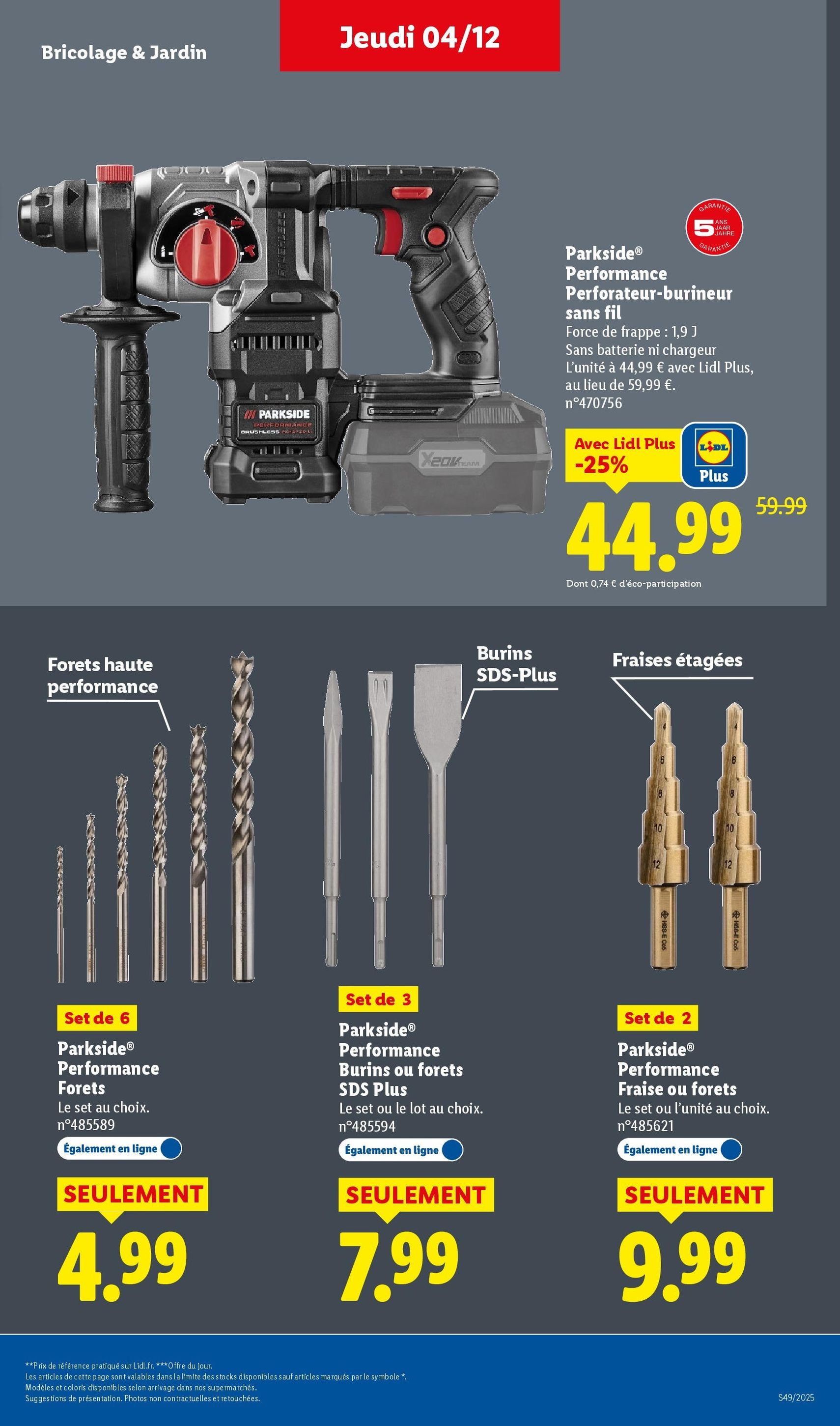 LIDL catalogue semaine 49 - brochure valable à partir du 04/12/2025, page 61 sur 96