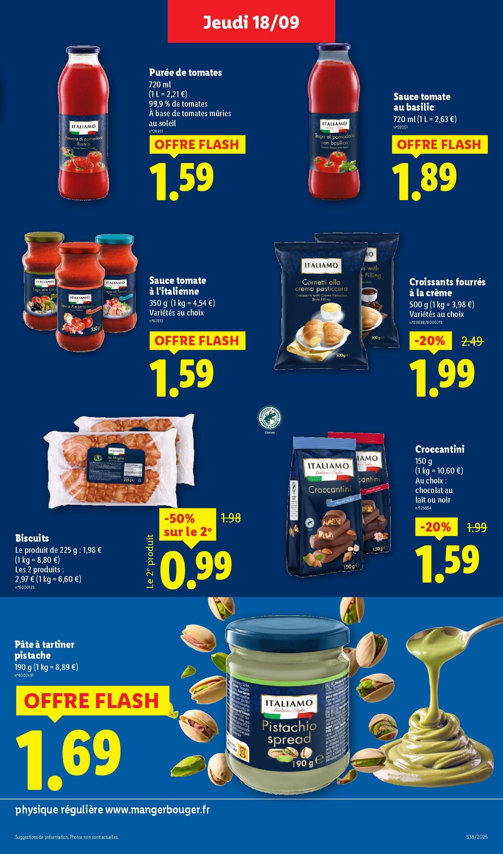 LIDL catalogue semaine 38 - brochure valable à partir du 18/09/2025, page 25 sur 75