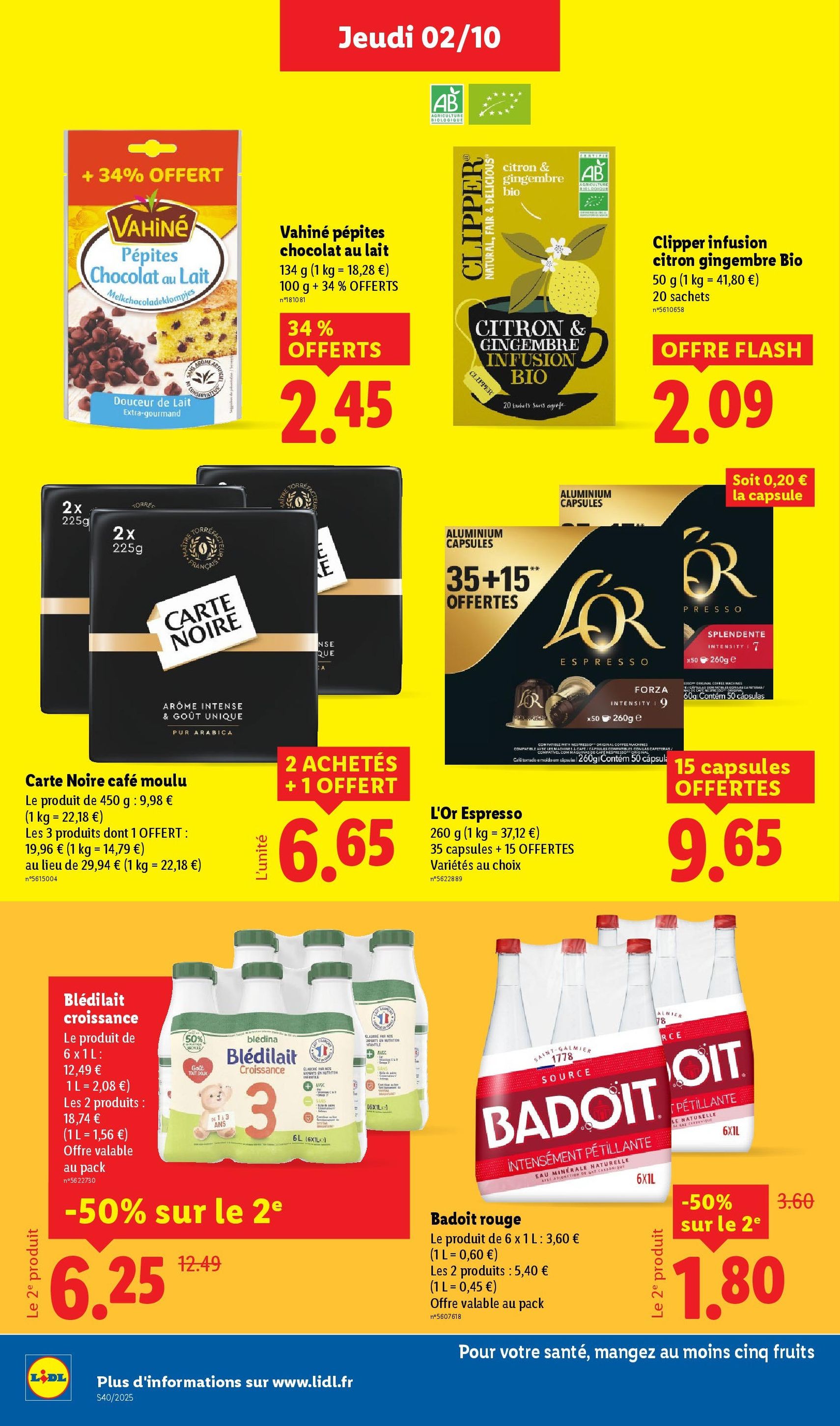 LIDL catalogue semaine 40 - brochure valable à partir du 02/10/2025, page 20 sur 76 LIDL catalogue semaine 40 - brochure valable à partir du 02/10/2025, page 20 sur 76