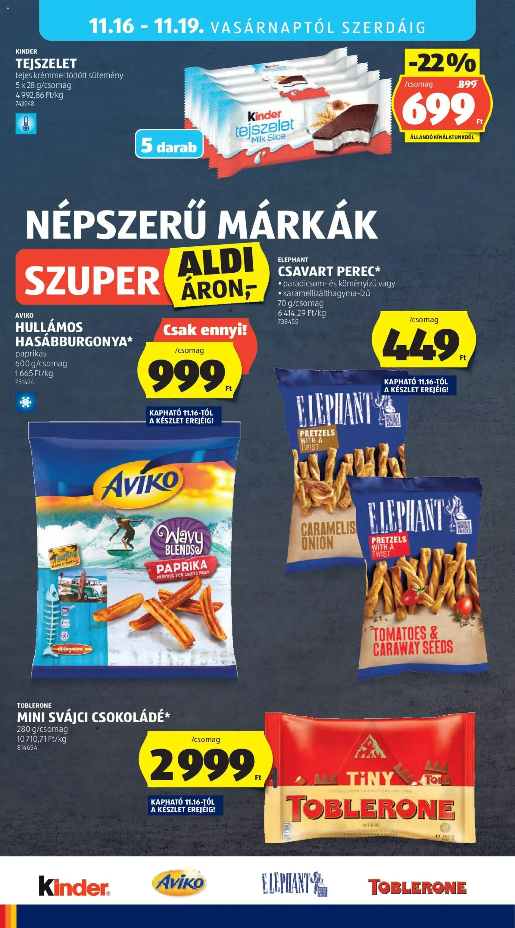 Aldi Akciós újság - 2025.11.13. érvényes szórólap 50 oldal 59 oldalból