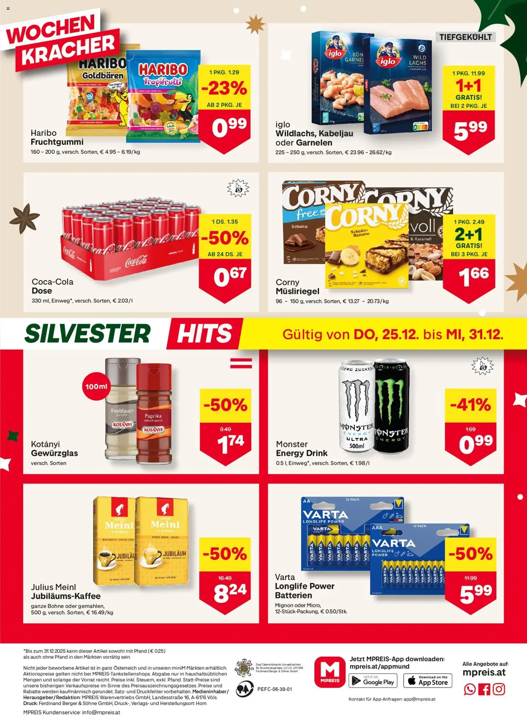 MPREIS Flugblatt - Gültiger Prospekt ab 25.12.2025, Seite 12 von insgesamt 21