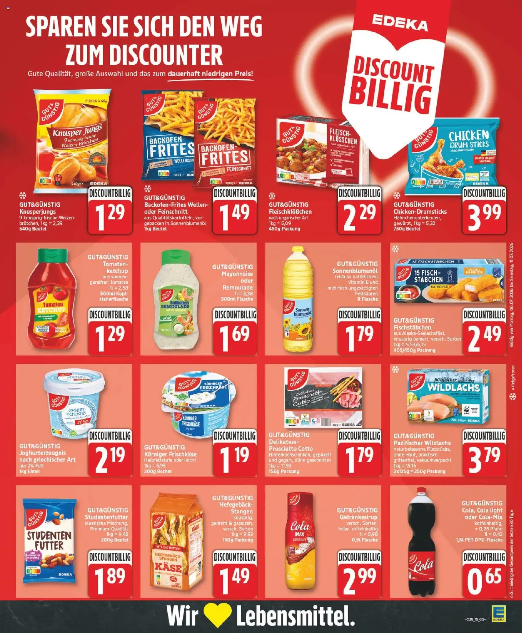 Edeka Prospekt - Gültiger Prospekt ab 06.07.2026, Seite 15 von insgesamt 27