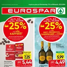 Eurospar Flugblatt - Prospekt Vorschau gültig ab 07.05.2026