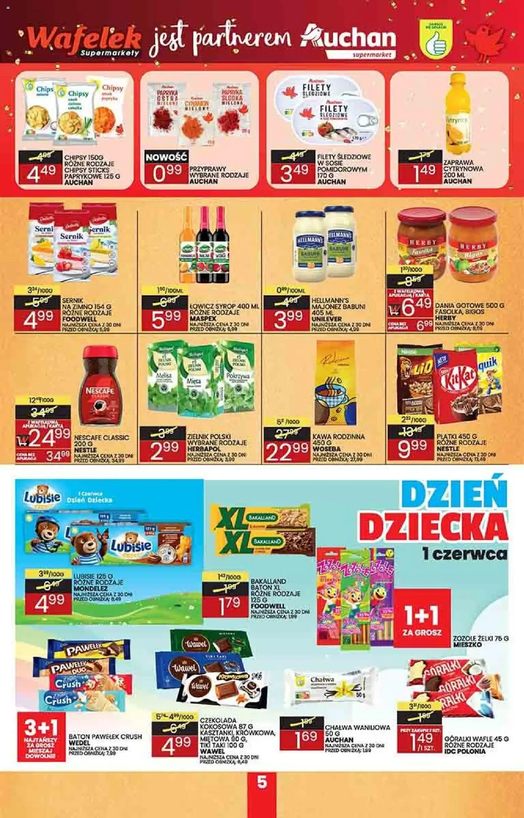 Wafelek - Wafelek Gazetka - ważny gazetka od 01.06.2026 strona 5 z 8